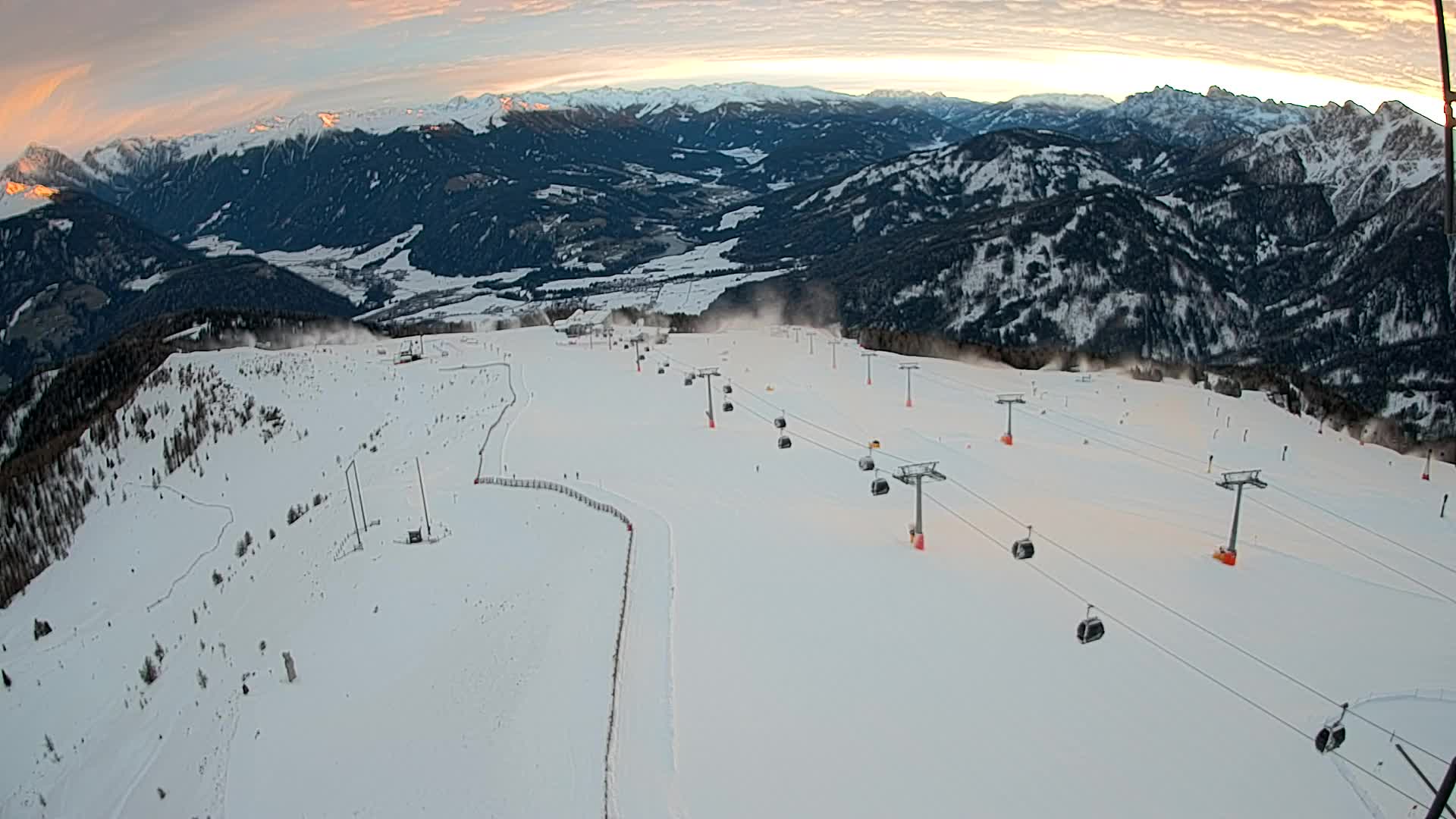 Sommet du Kronplatz | vue sur Valdaora – Olang