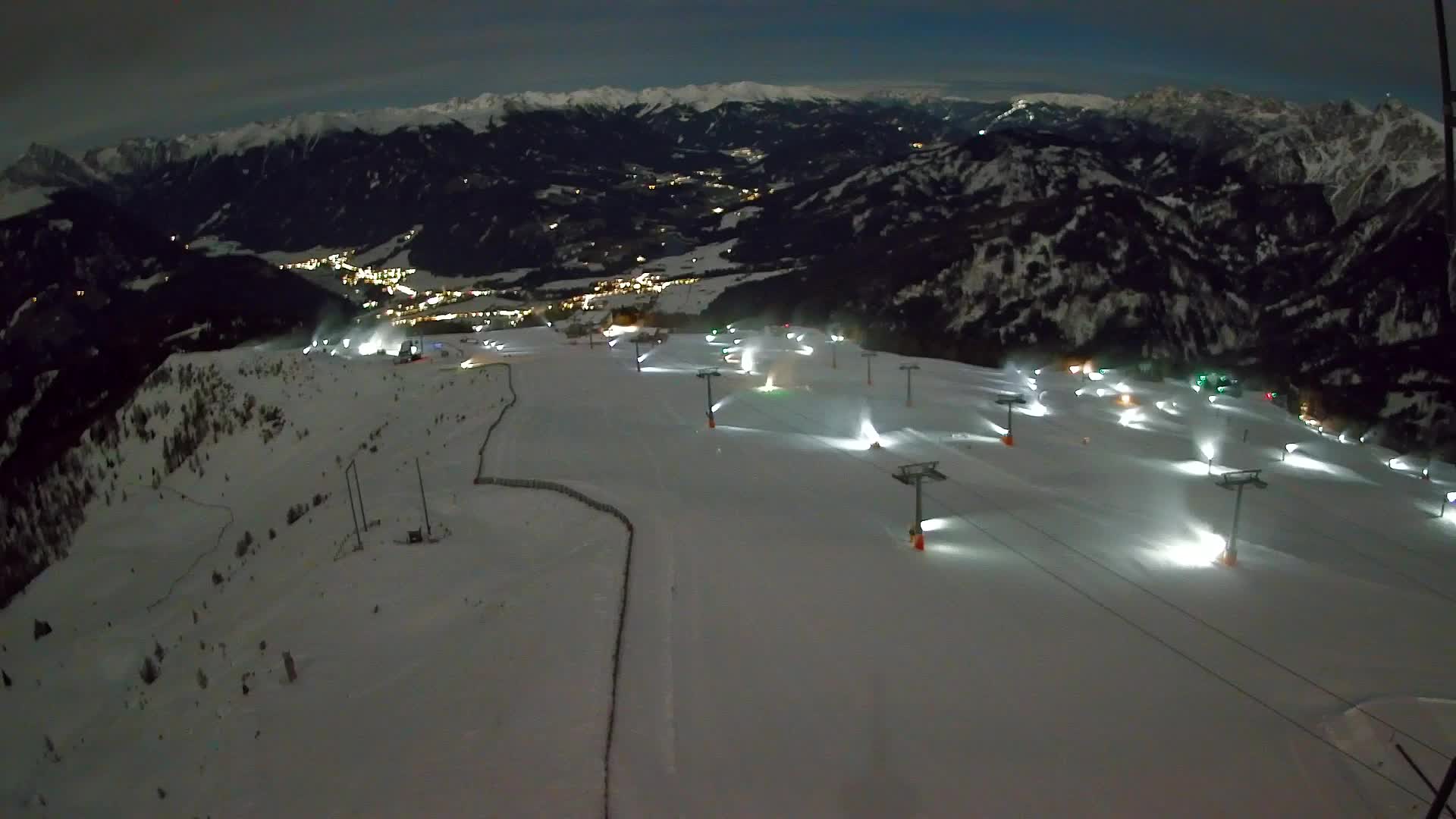 Kronplatz-Gipfel | Blick nach Olang – Valdaora