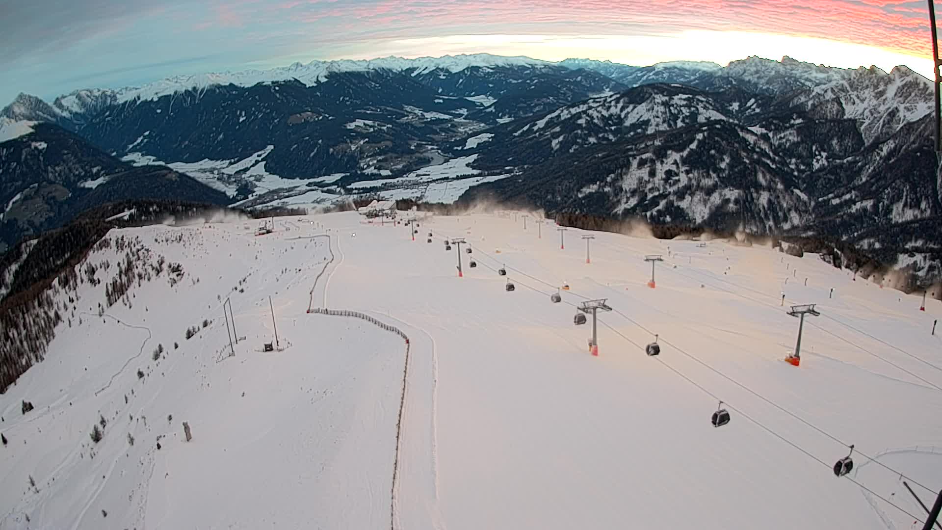 Kronplatz vrh | pogled na Valdaora – Olang