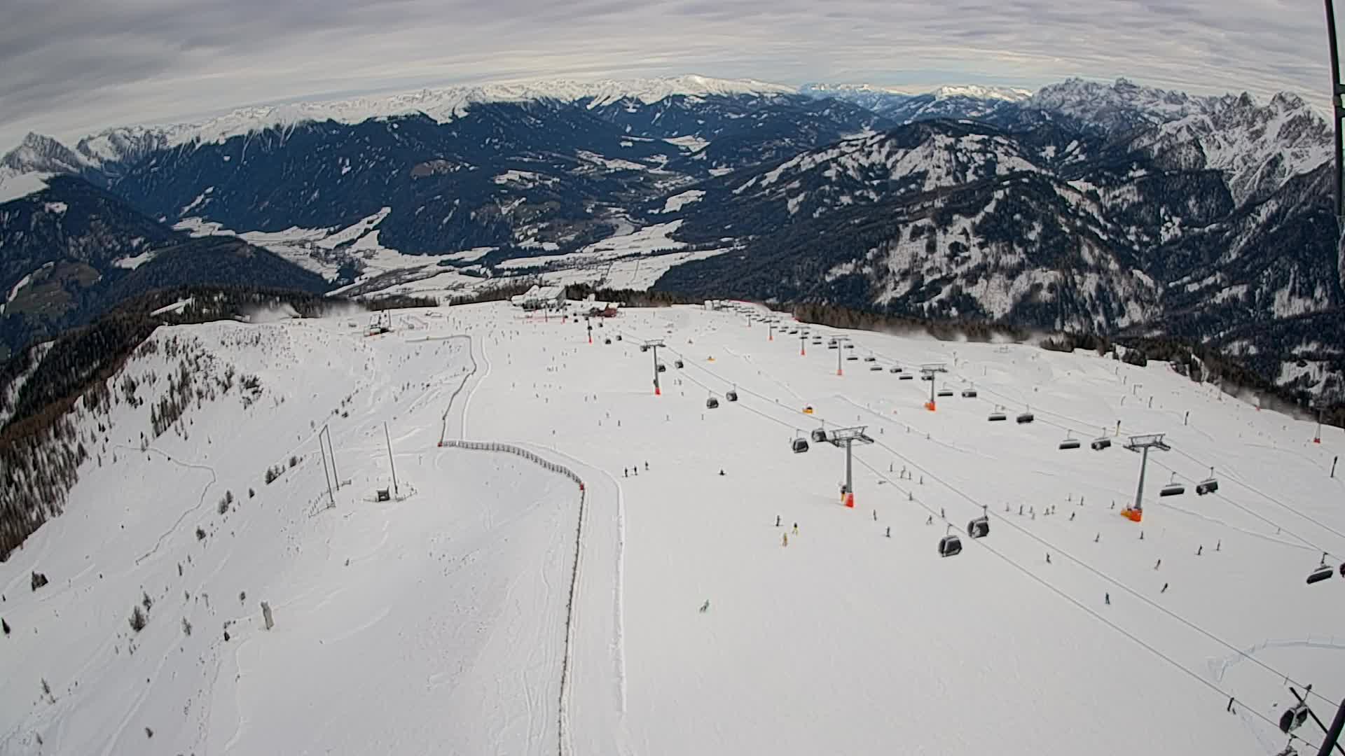 Kronplatz vrh | pogled na Valdaora – Olang