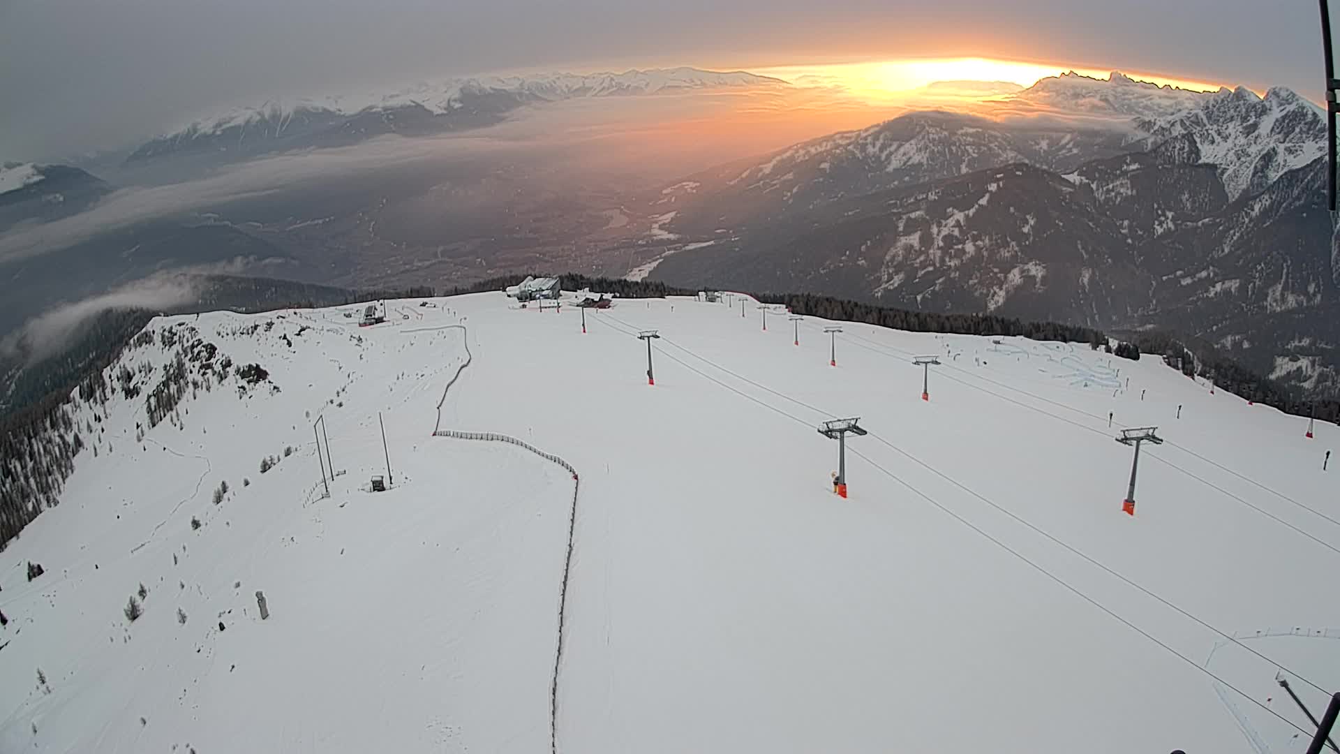 Kronplatz vrh | pogled na Valdaora – Olang