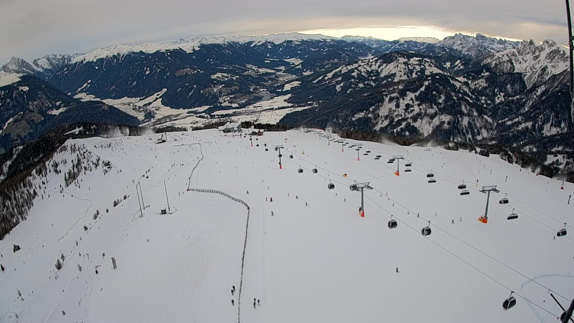 Kronplatz vrh | pogled na Valdaoro – Olang