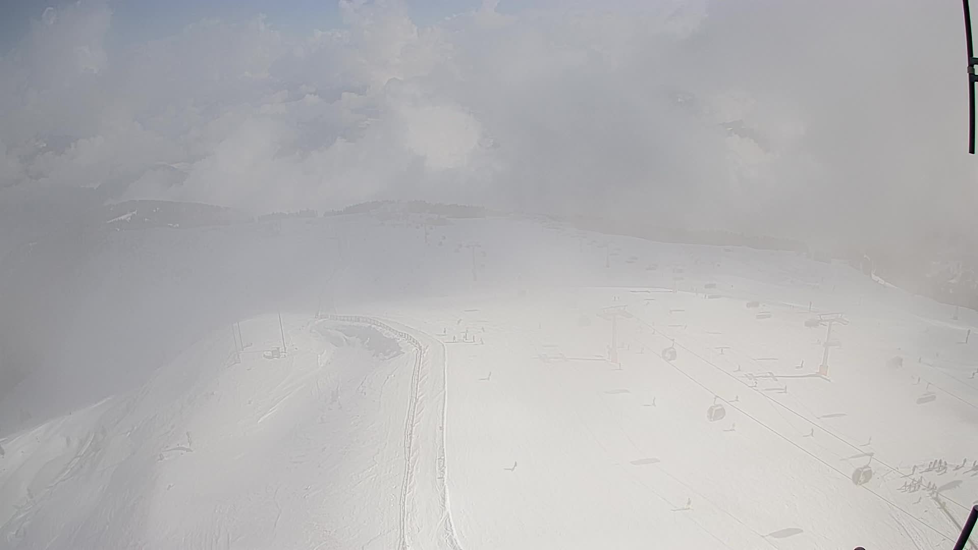 Kronplatz-Gipfel | Blick nach Olang – Valdaora