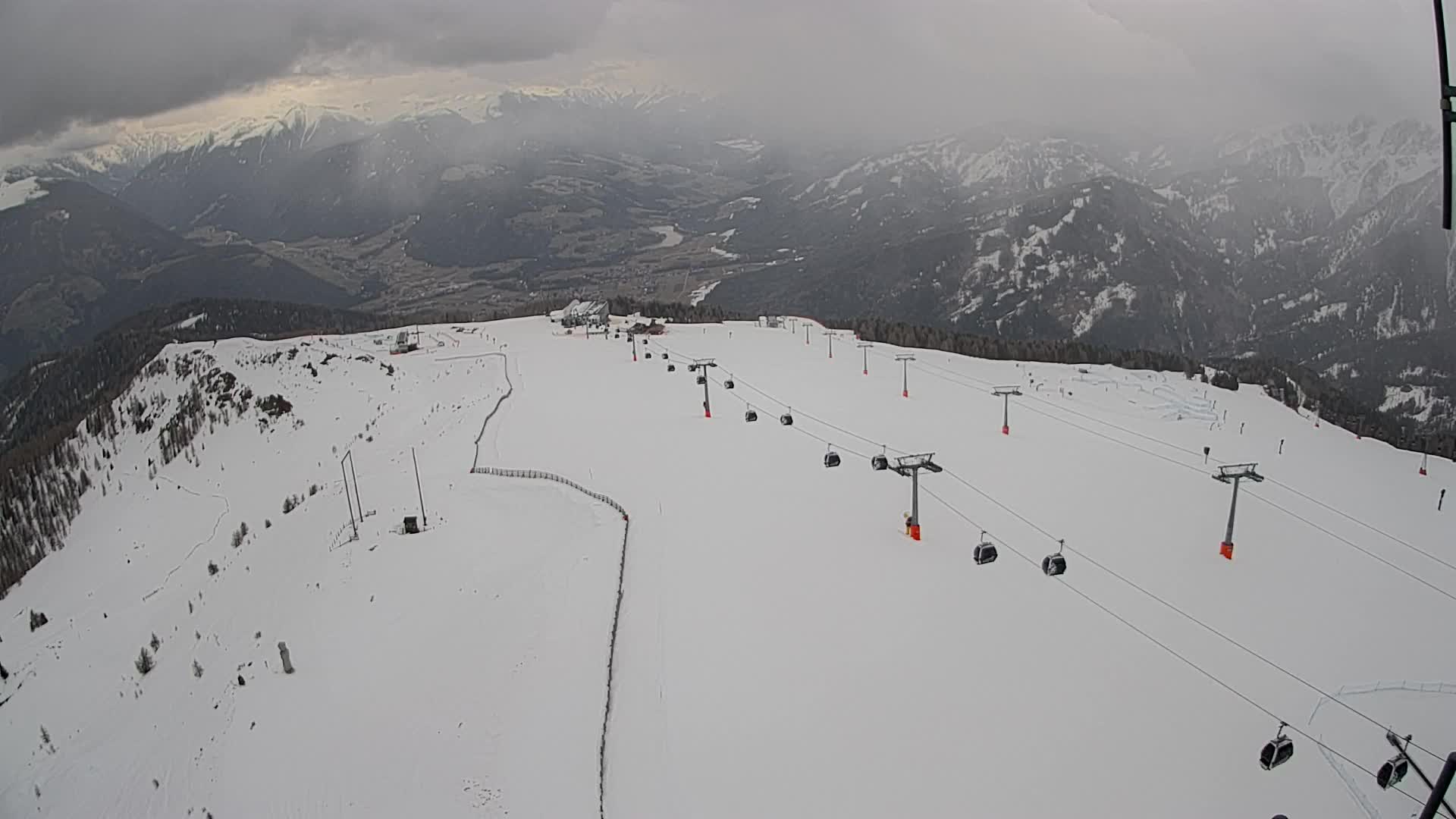 Sommet du Kronplatz | vue sur Valdaora – Olang
