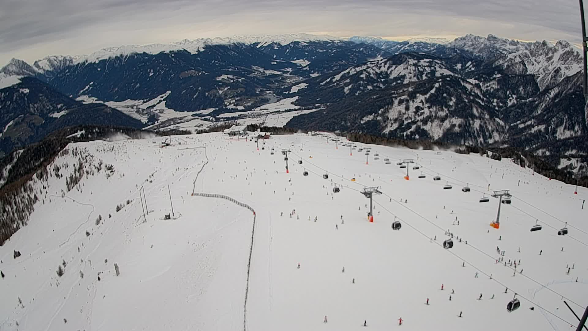Kronplatz vrh | pogled na Valdaora – Olang