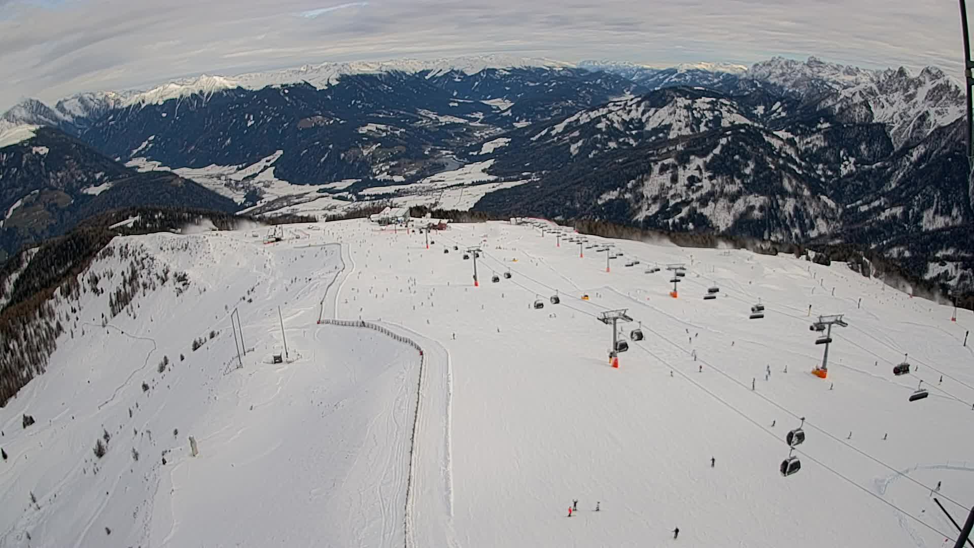 Kronplatz vrh | pogled na Valdaora – Olang