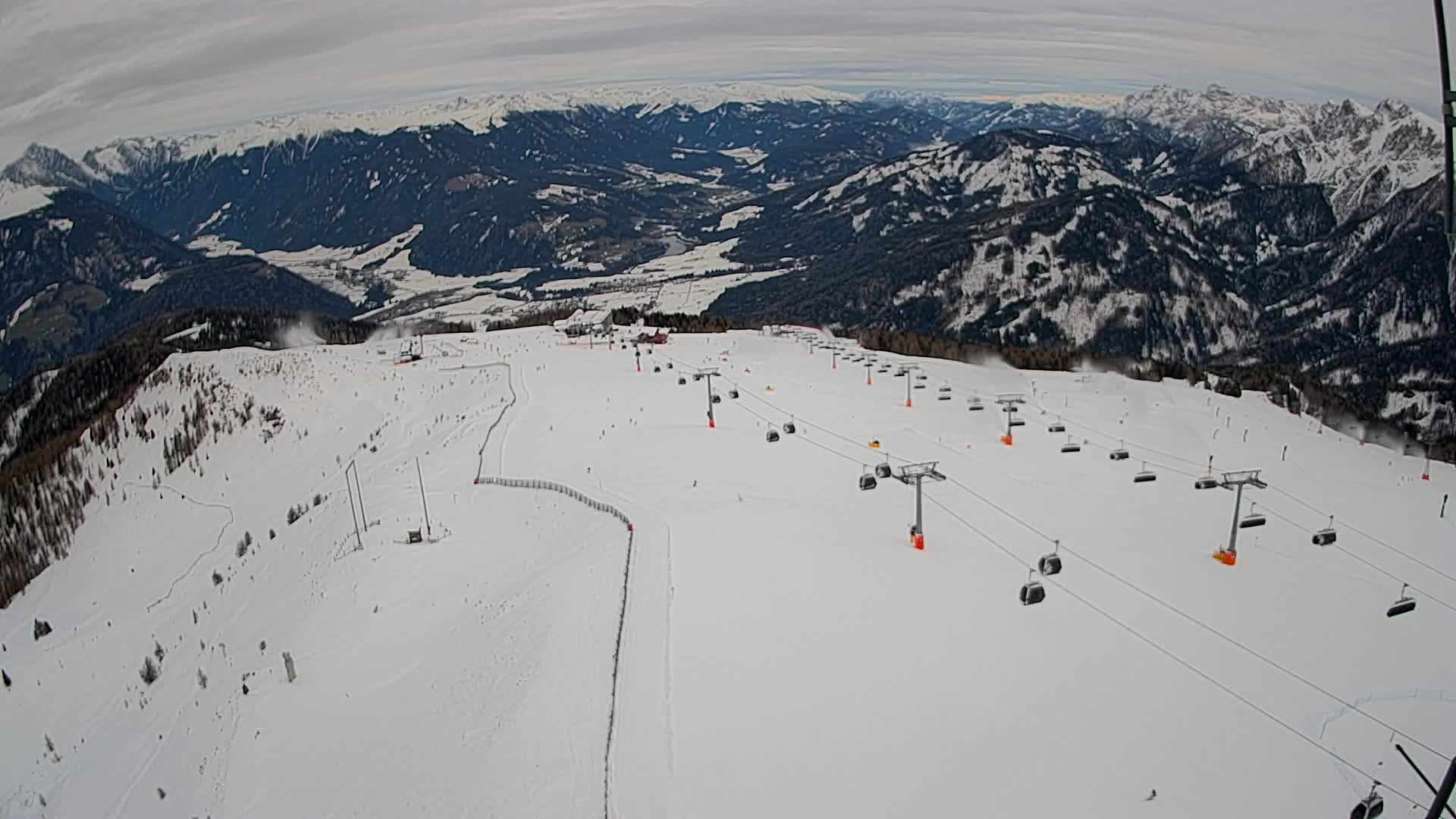 Kronplatz vrh | pogled na Valdaora – Olang