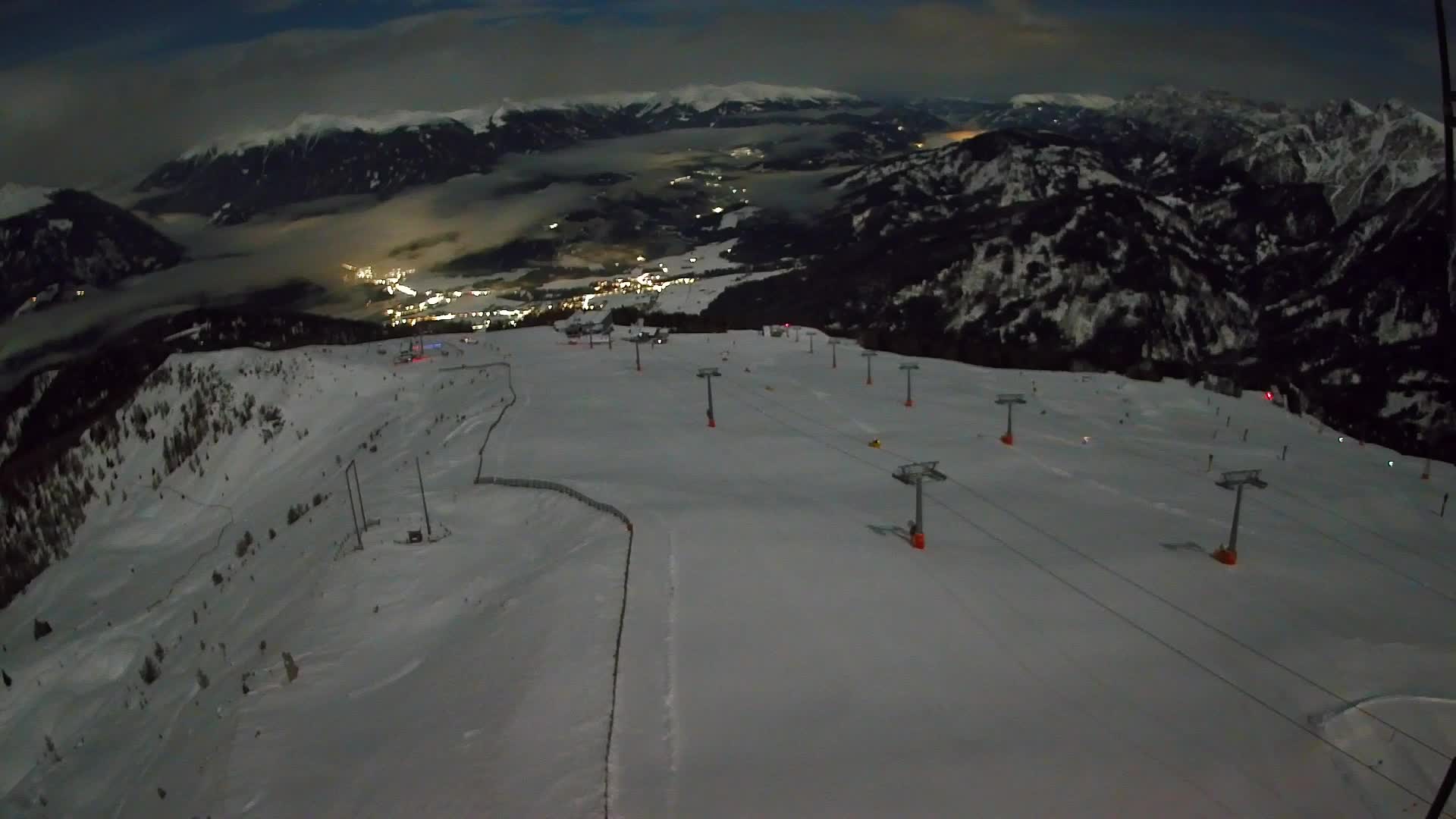 Kronplatz-Gipfel | Blick nach Olang – Valdaora