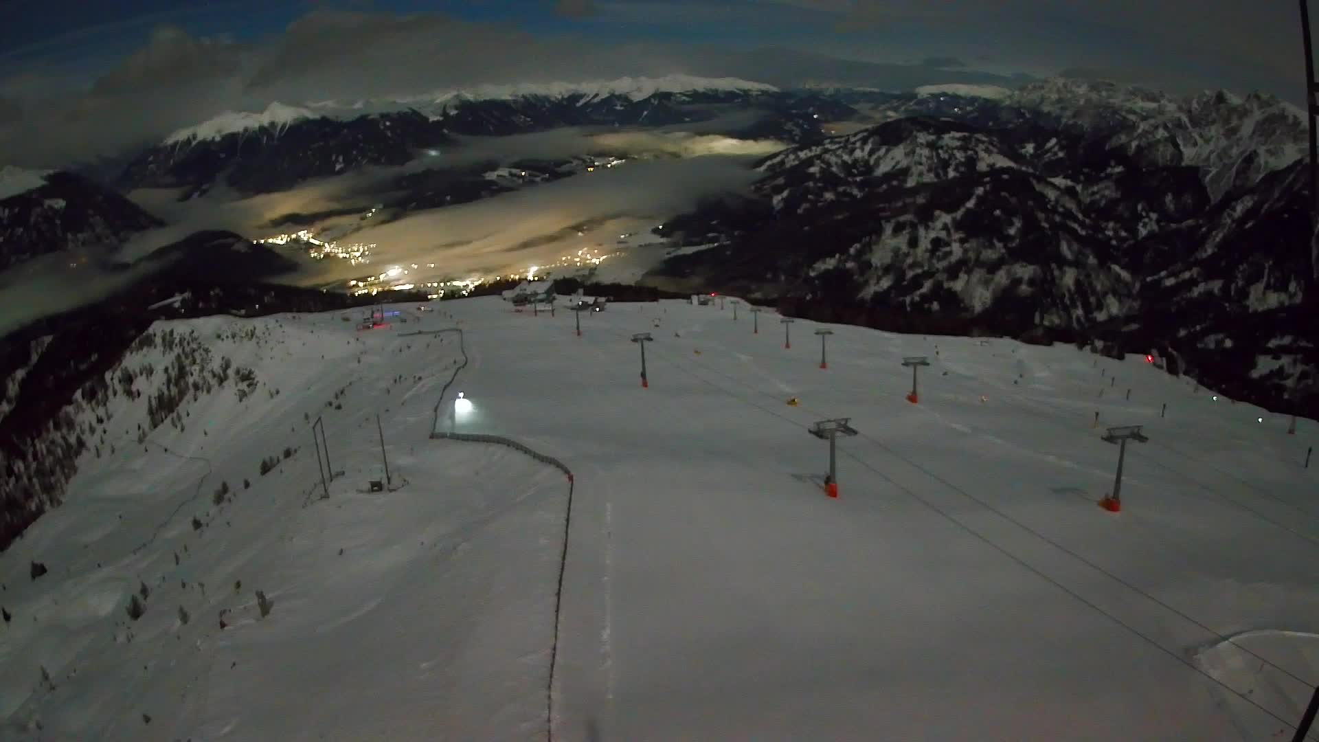 Kronplatz vrh | pogled na Valdaora – Olang