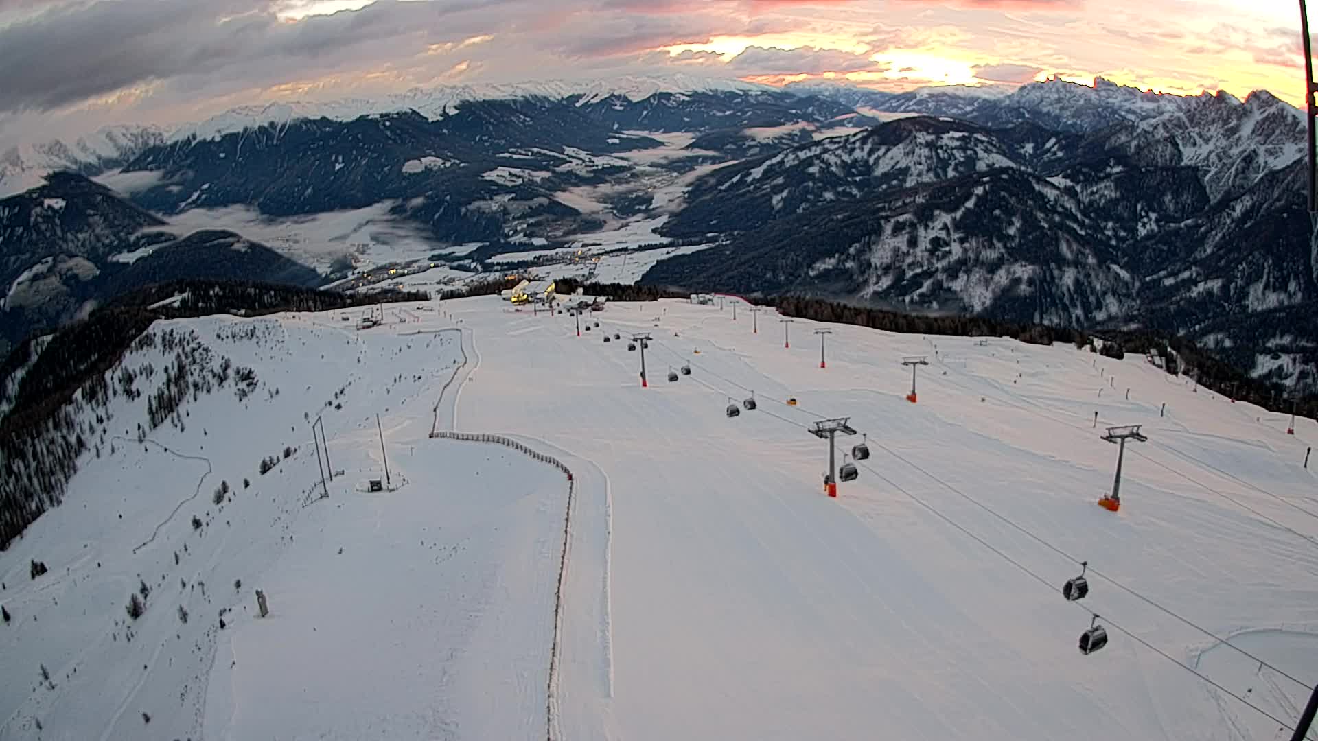 Sommet du Kronplatz | vue sur Valdaora – Olang
