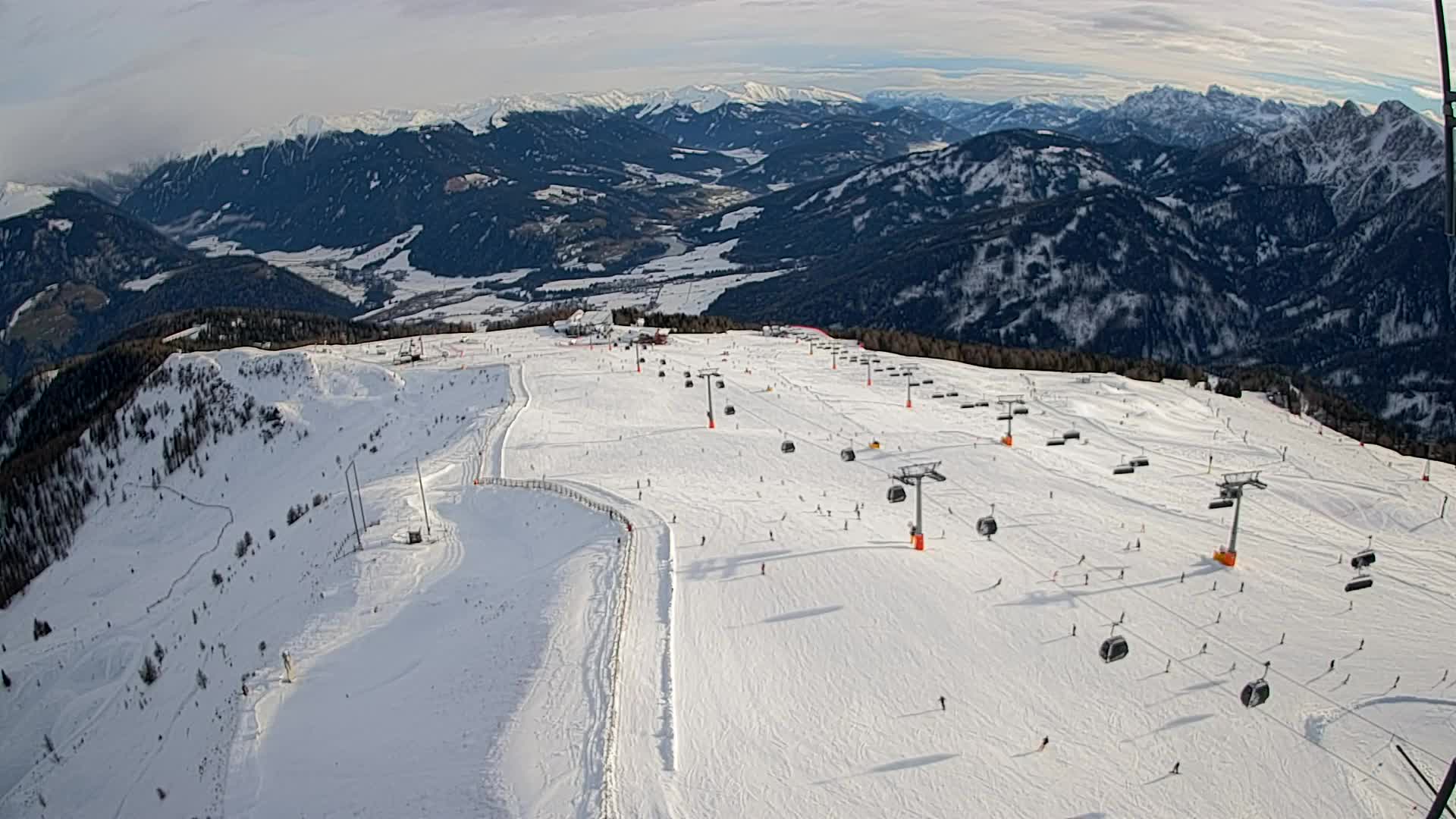 Kronplatz vrh | pogled na Valdaoro – Olang
