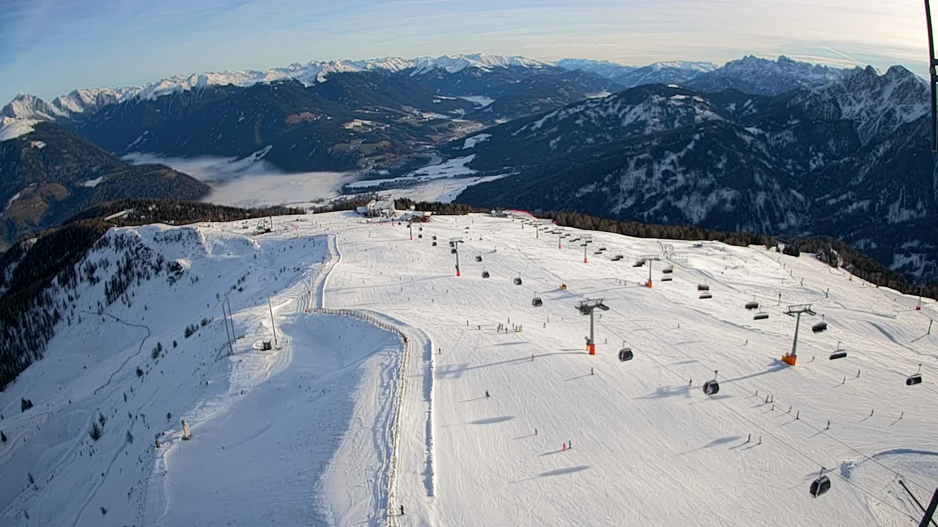Kronplatz vrh | pogled na Valdaoro – Olang