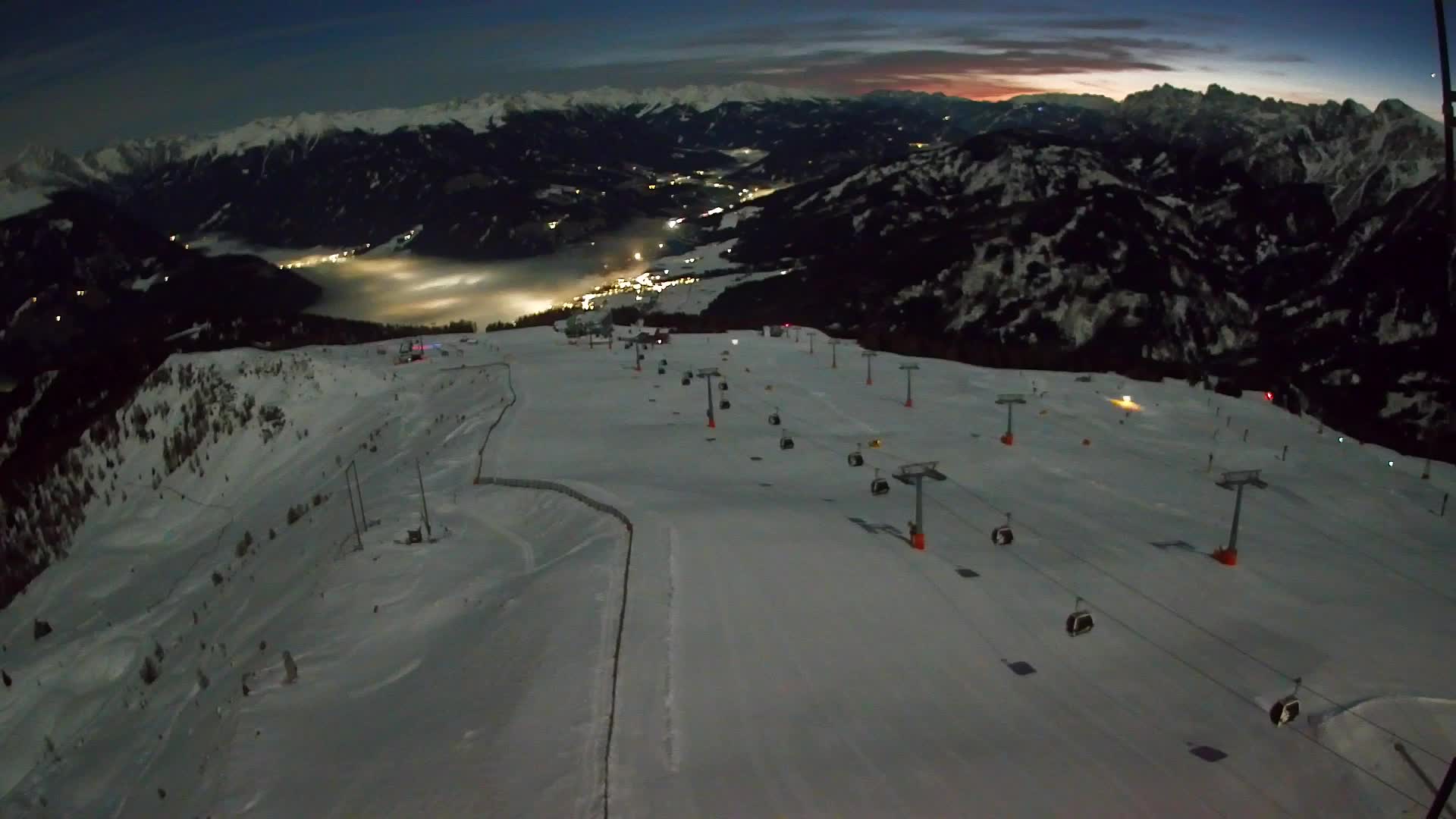 Sommet du Kronplatz | vue sur Valdaora – Olang