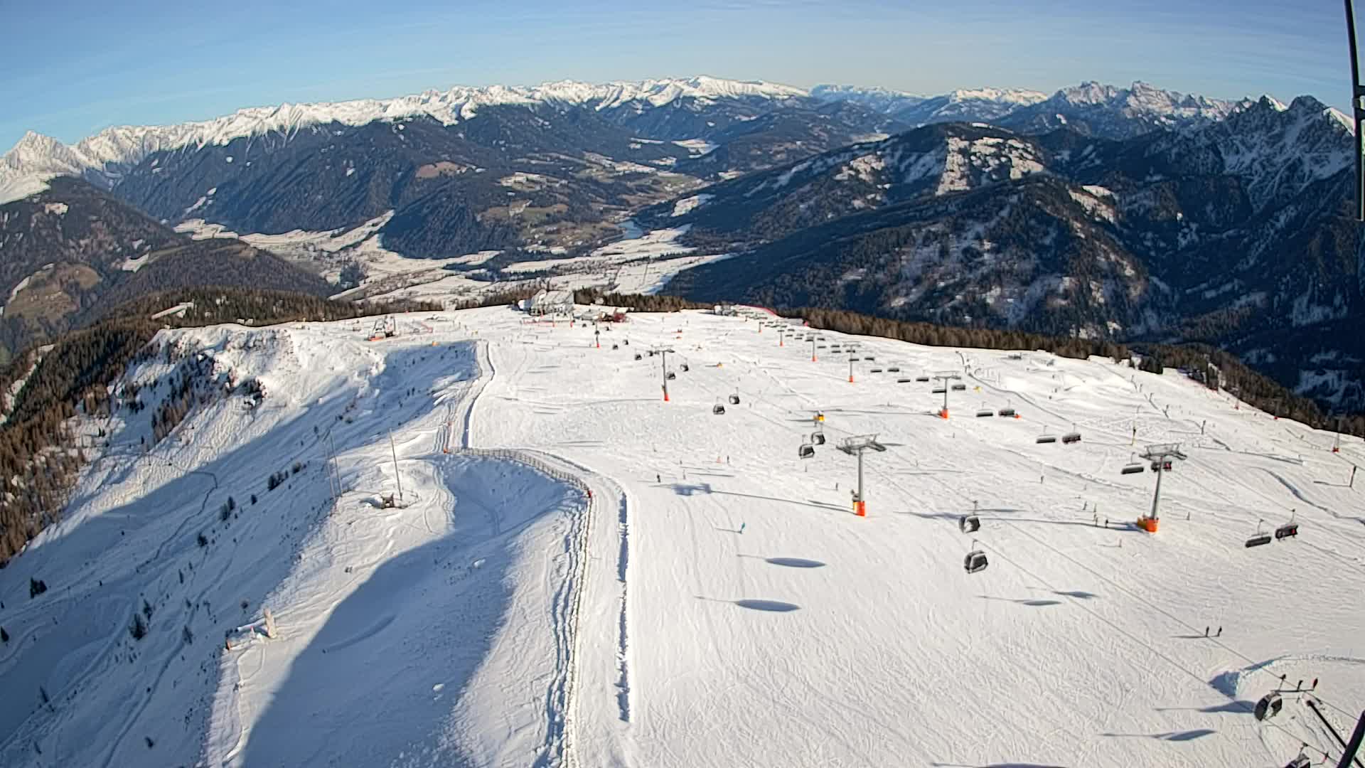 Kronplatz vrh | pogled na Valdaoro – Olang