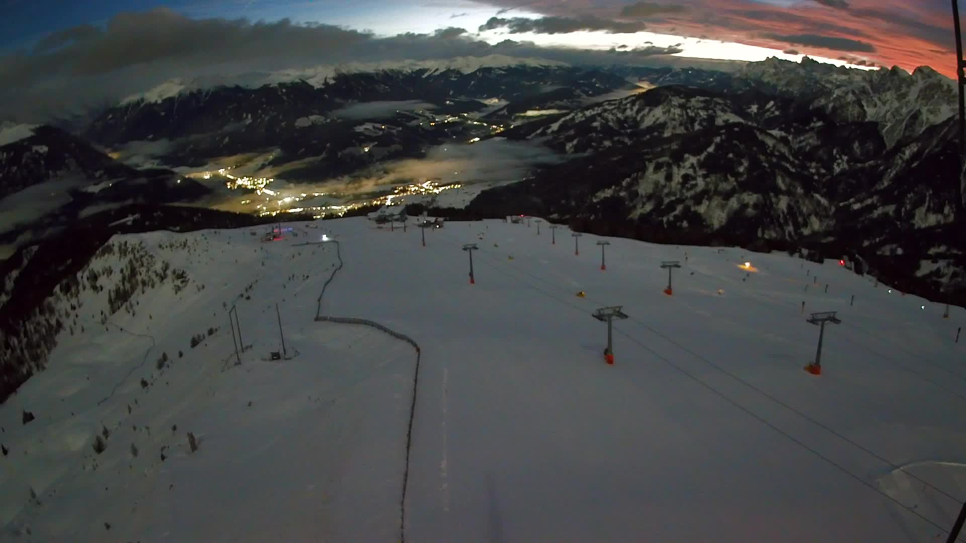 Sommet du Kronplatz | vue sur Valdaora – Olang