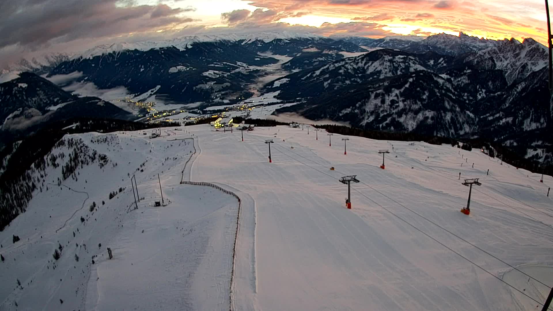 Kronplatz vrh | pogled na Valdaora – Olang