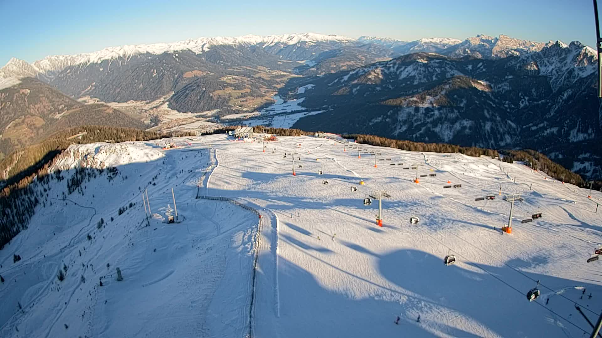 Sommet du Kronplatz | vue sur Valdaora – Olang