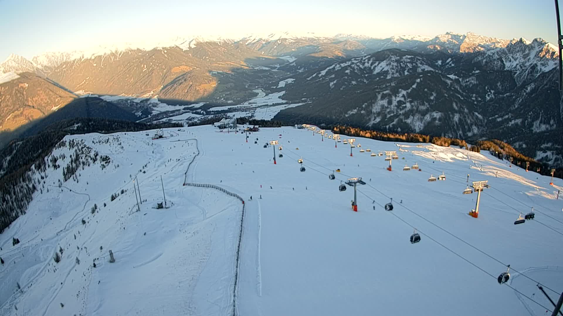 Kronplatz vrh | pogled na Valdaora – Olang