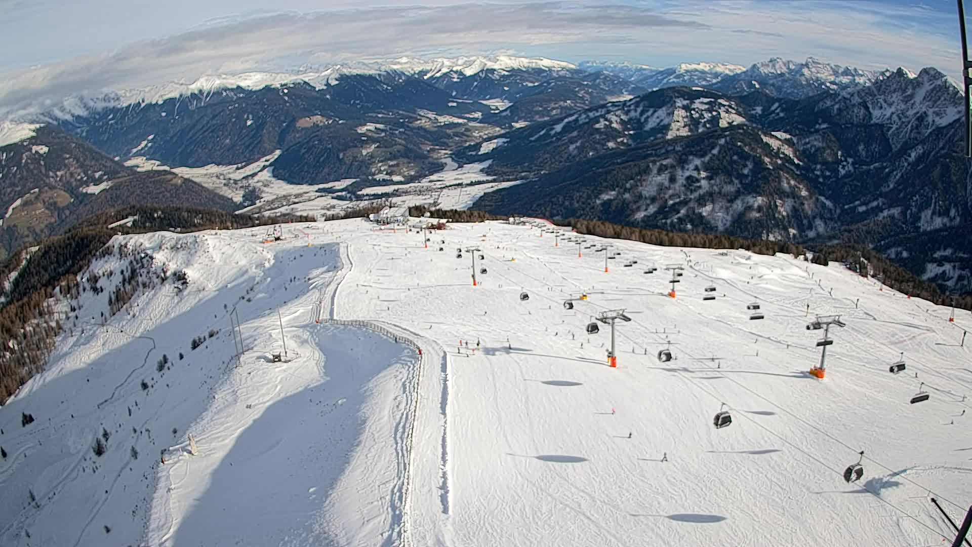Kronplatz vrh | pogled na Valdaora – Olang