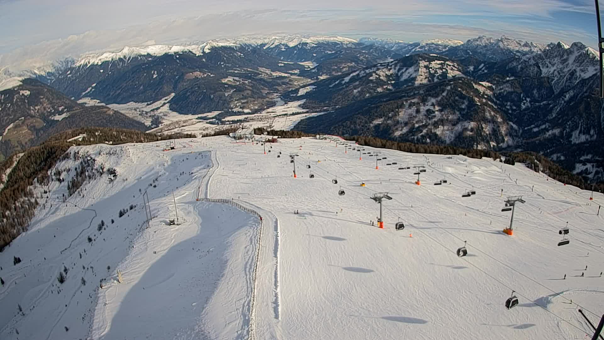 Kronplatz vrh | pogled na Valdaoro – Olang