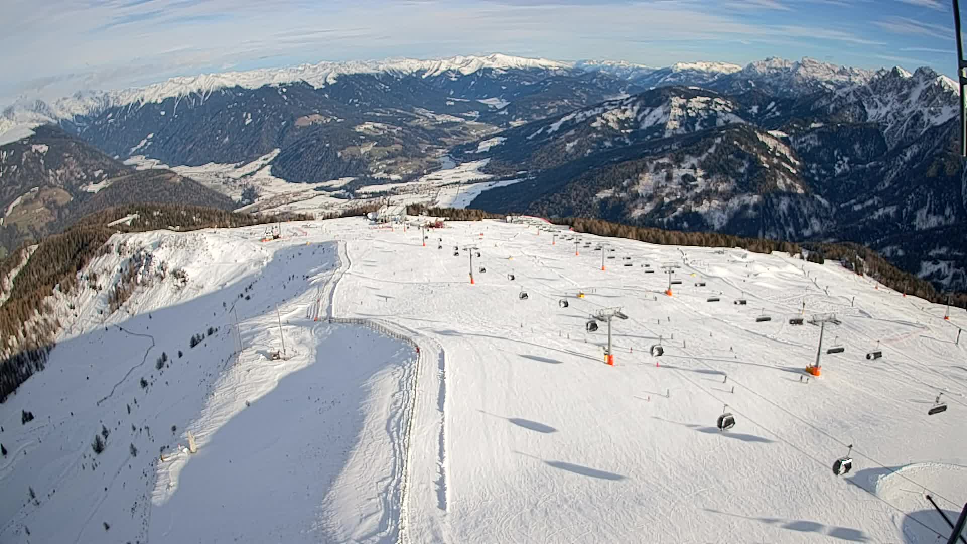 Kronplatz vrh | pogled na Valdaoro – Olang