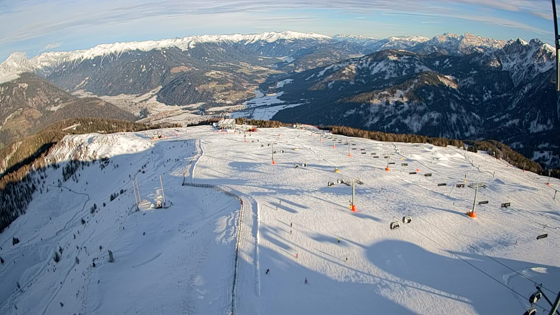 Kronplatz vrh | pogled na Valdaora – Olang