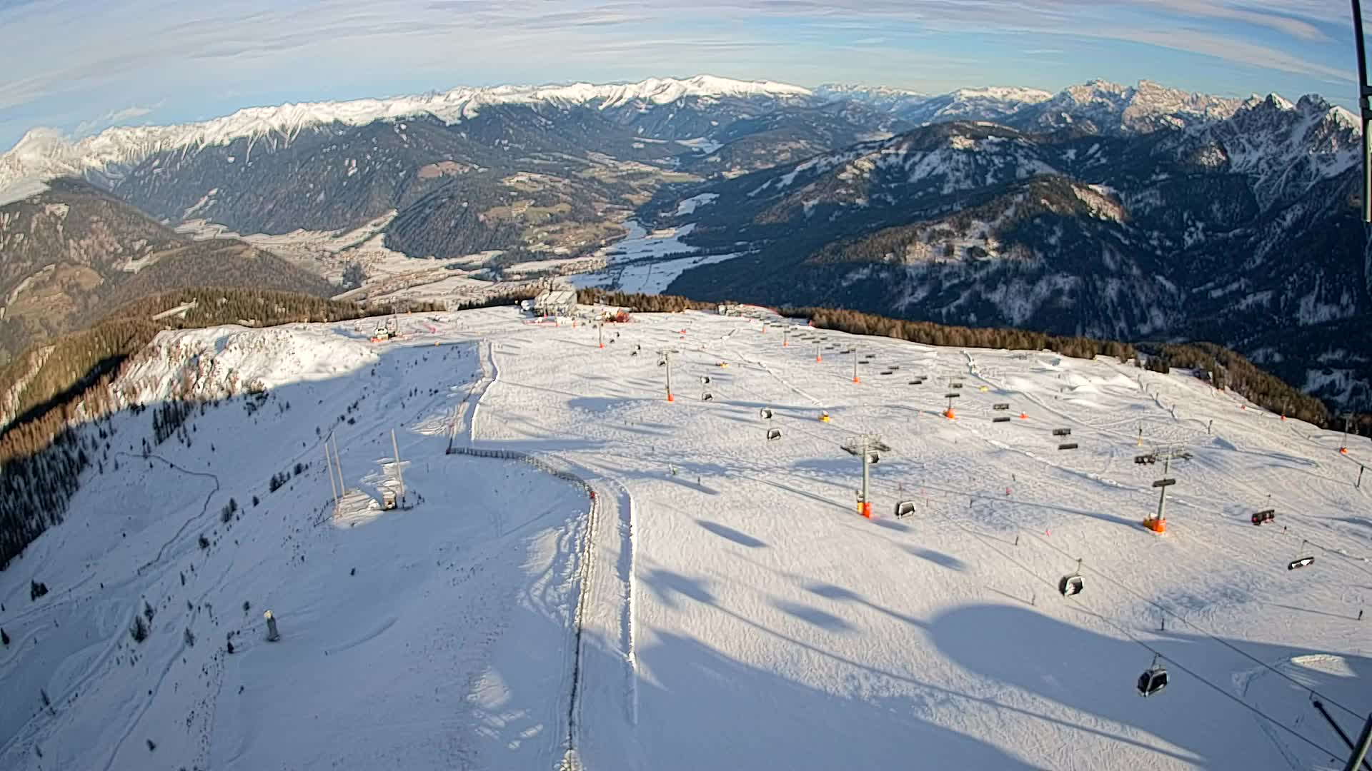 Sommet du Kronplatz | vue sur Valdaora – Olang