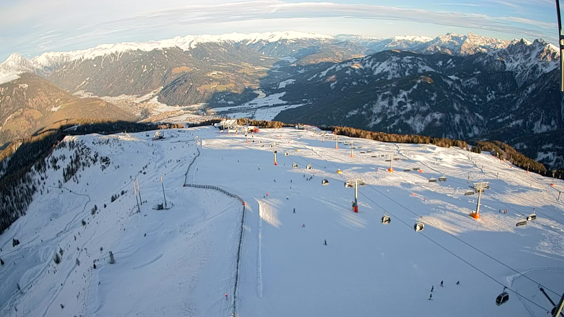 Kronplatz vrh | pogled na Valdaoro – Olang