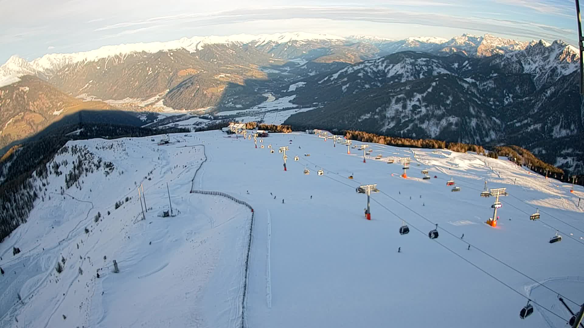 Sommet du Kronplatz | vue sur Valdaora – Olang