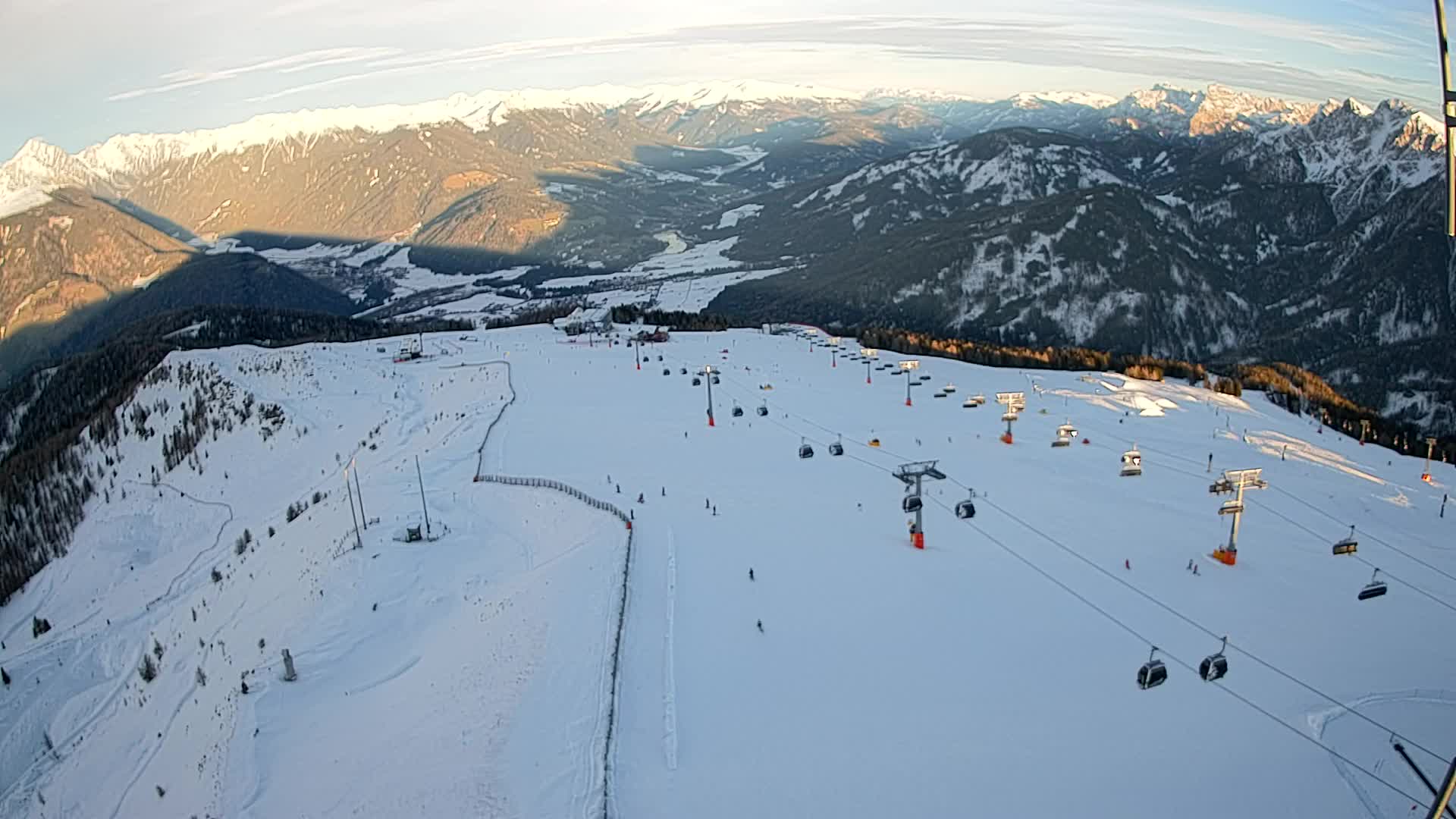 Kronplatz vrh | pogled na Valdaora – Olang
