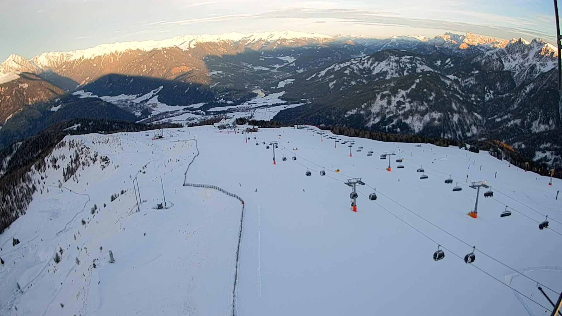 Sommet du Kronplatz | vue sur Valdaora – Olang