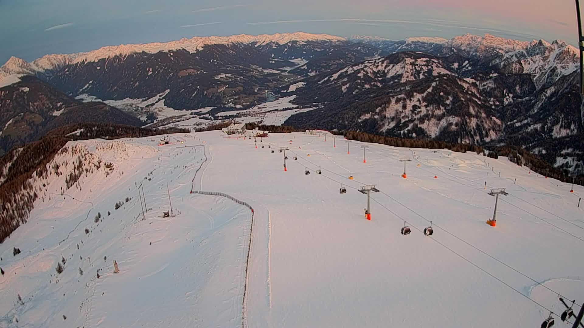 Kronplatz vrh | pogled na Valdaora – Olang