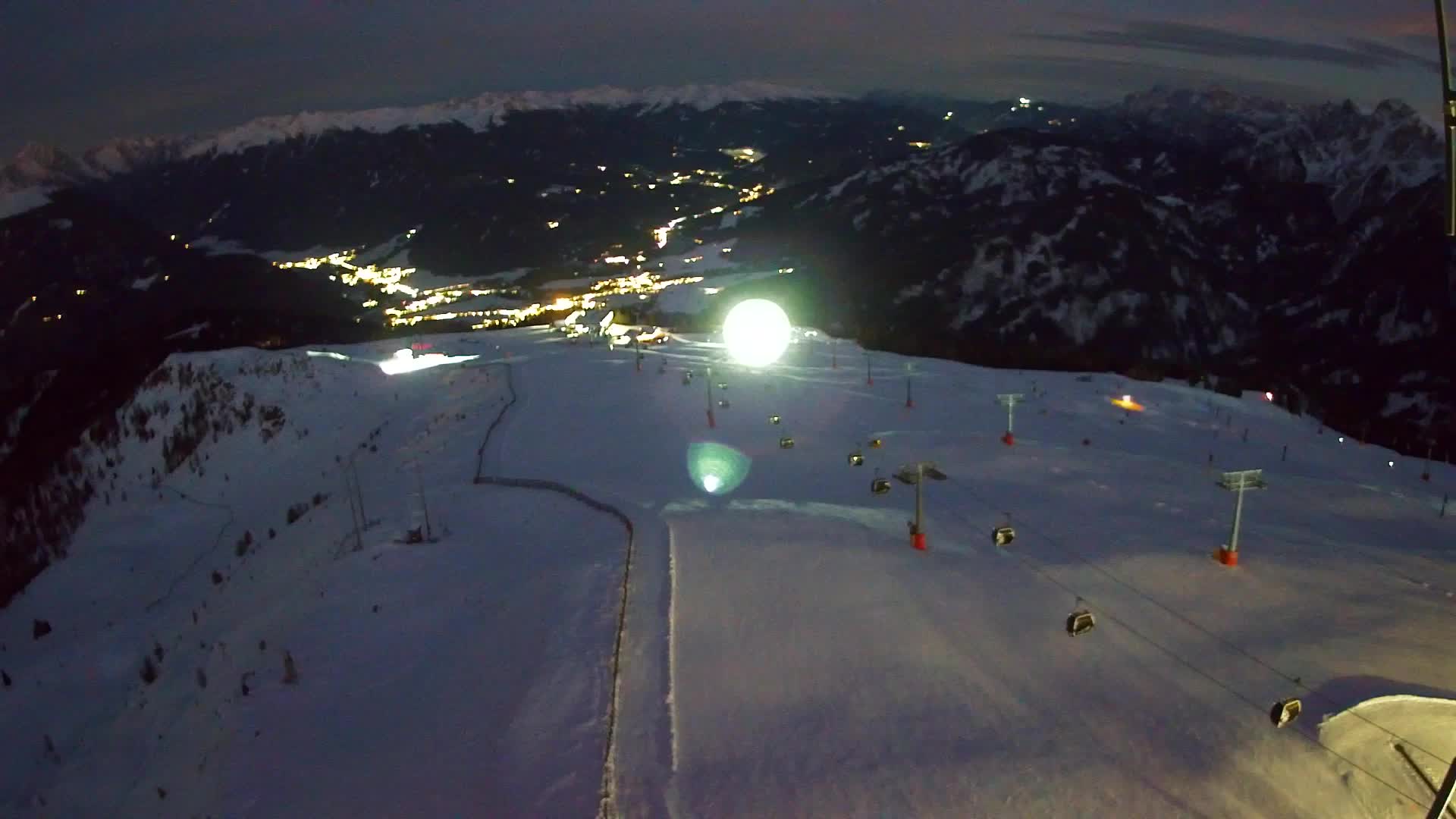Kronplatz-Gipfel | Blick nach Olang – Valdaora