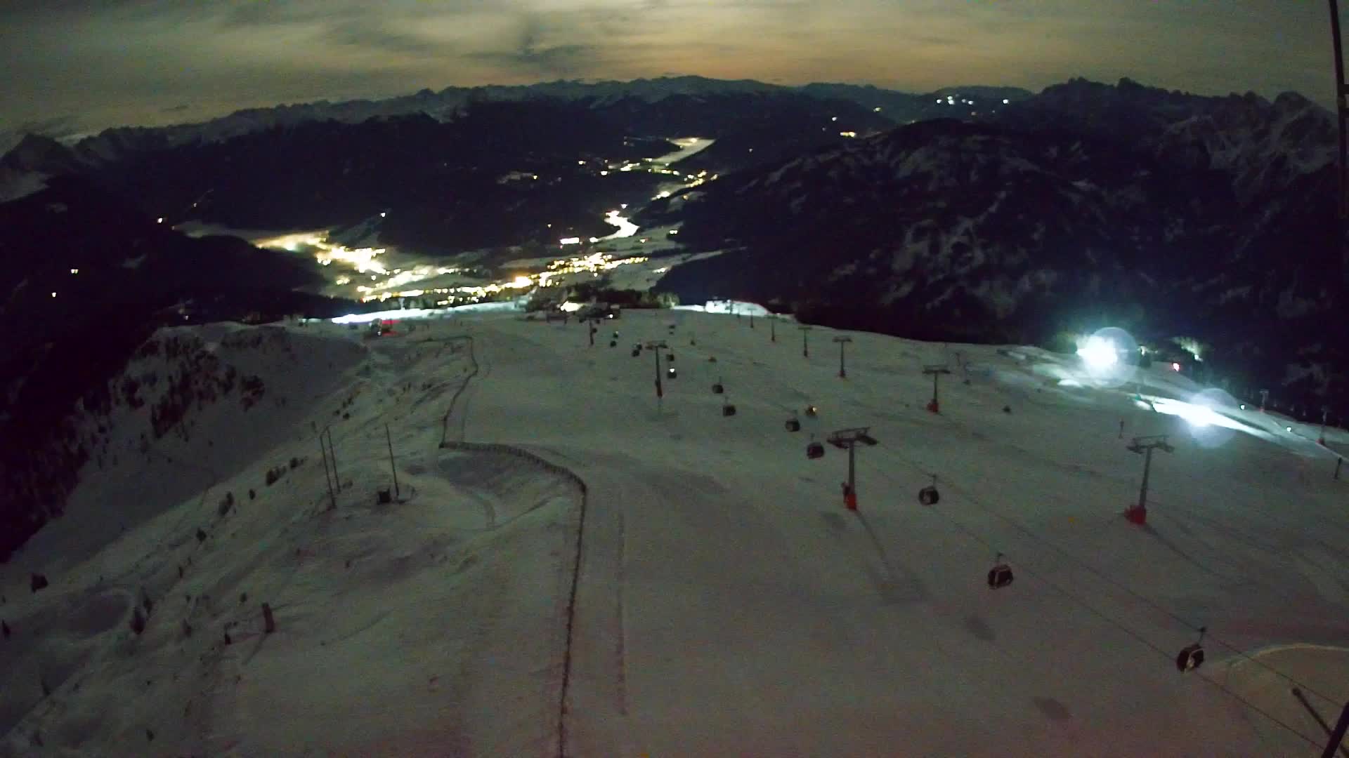 Kronplatz vrh | pogled na Valdaora – Olang