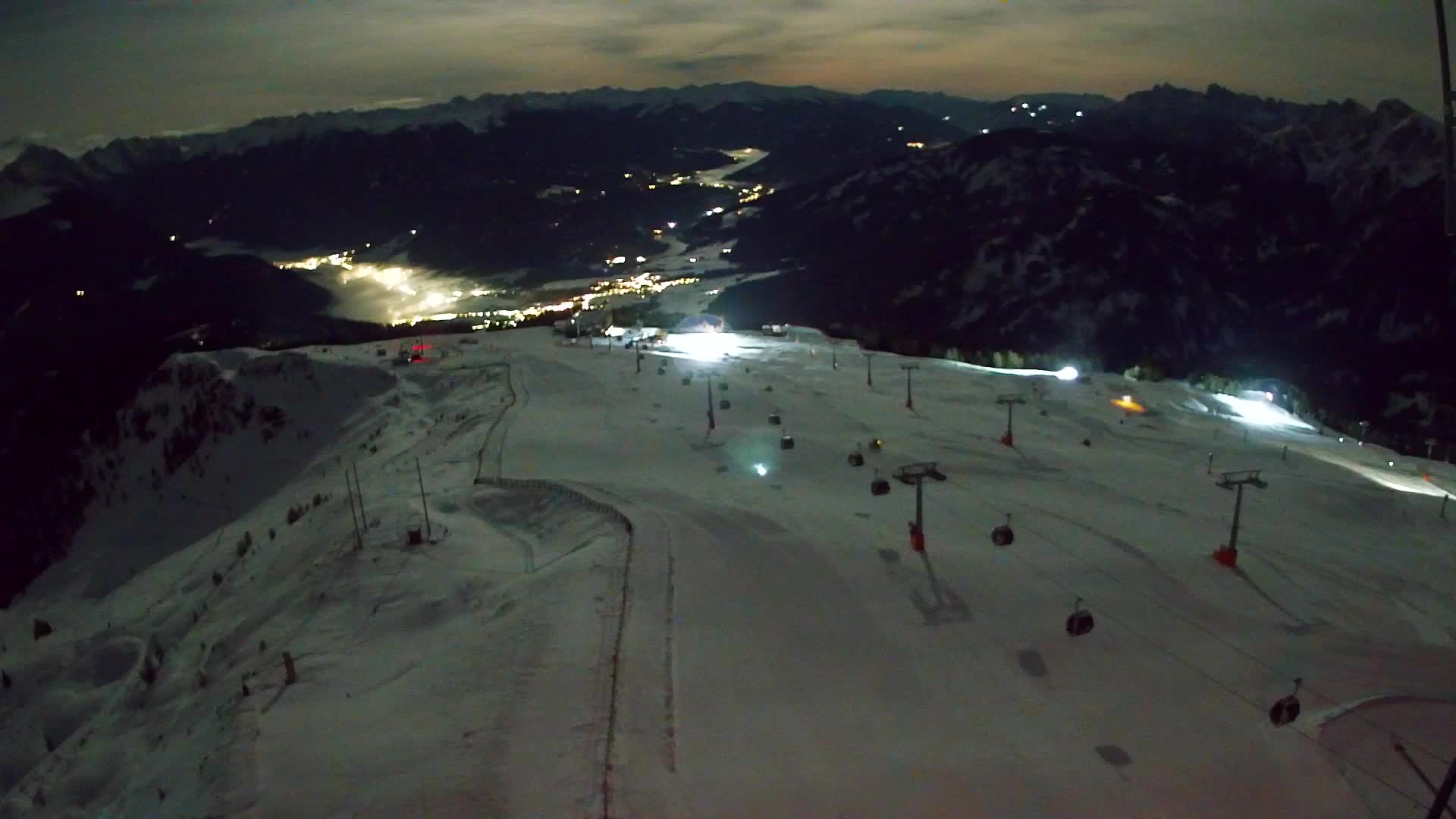 Kronplatz vrh | pogled na Valdaoro – Olang