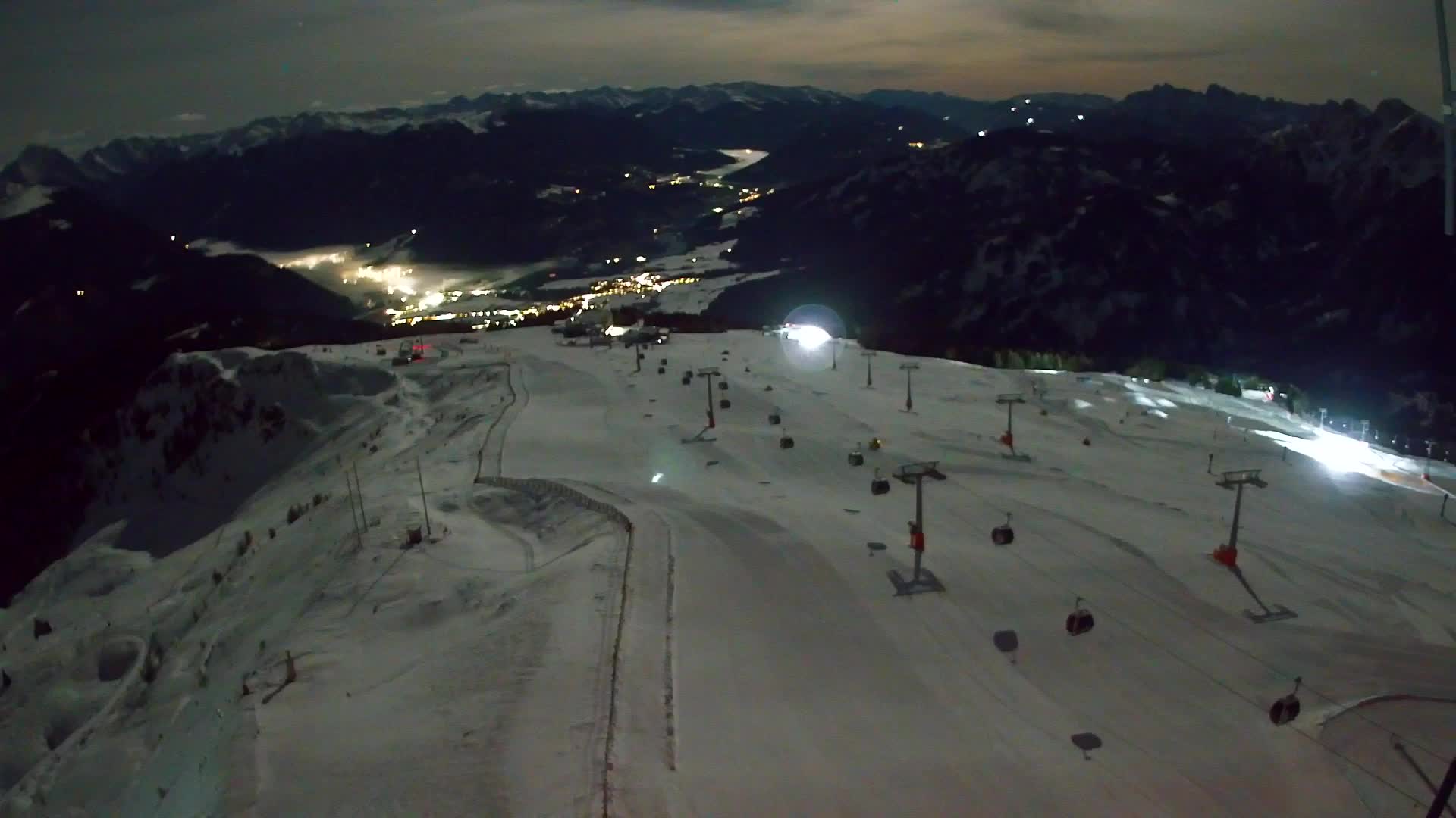 Sommet du Kronplatz | vue sur Valdaora – Olang