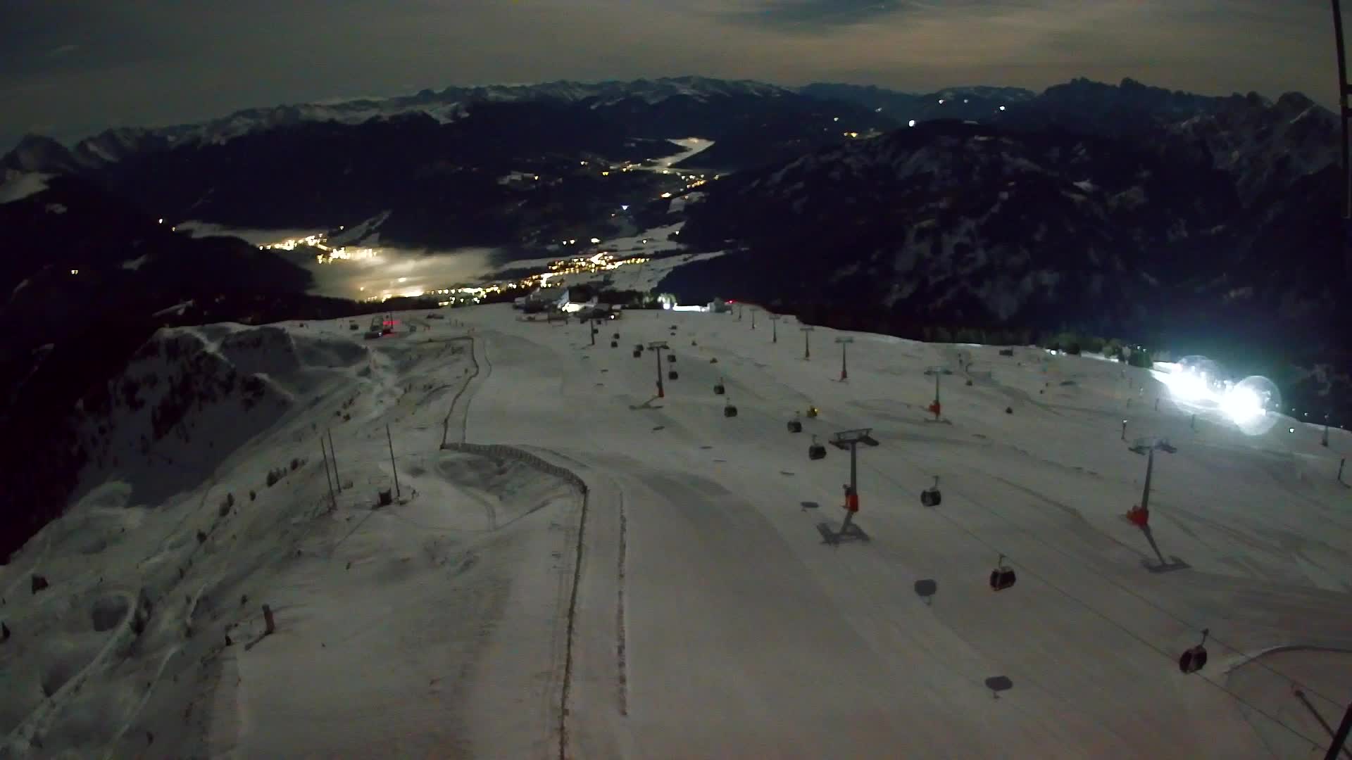 Kronplatz vrh | pogled na Valdaora – Olang