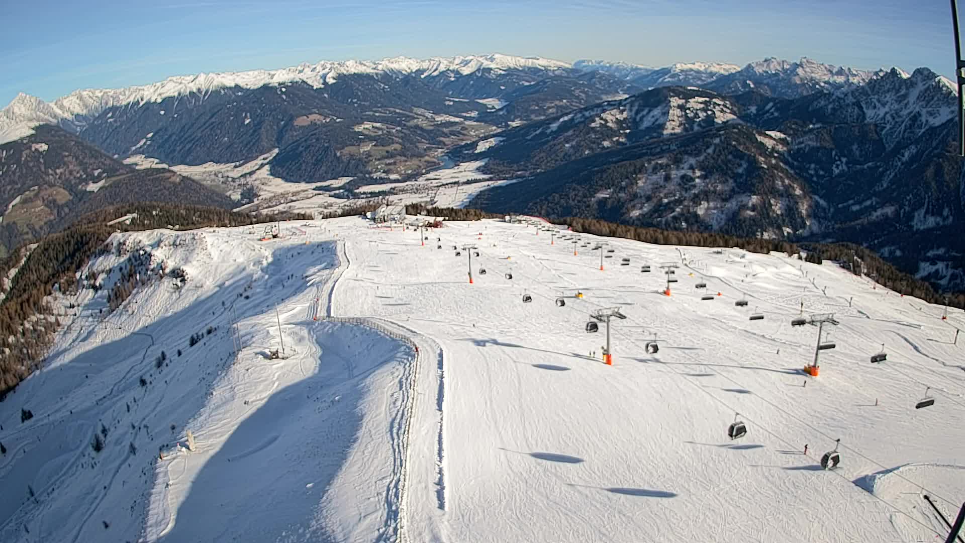 Kronplatz vrh | pogled na Valdaora – Olang