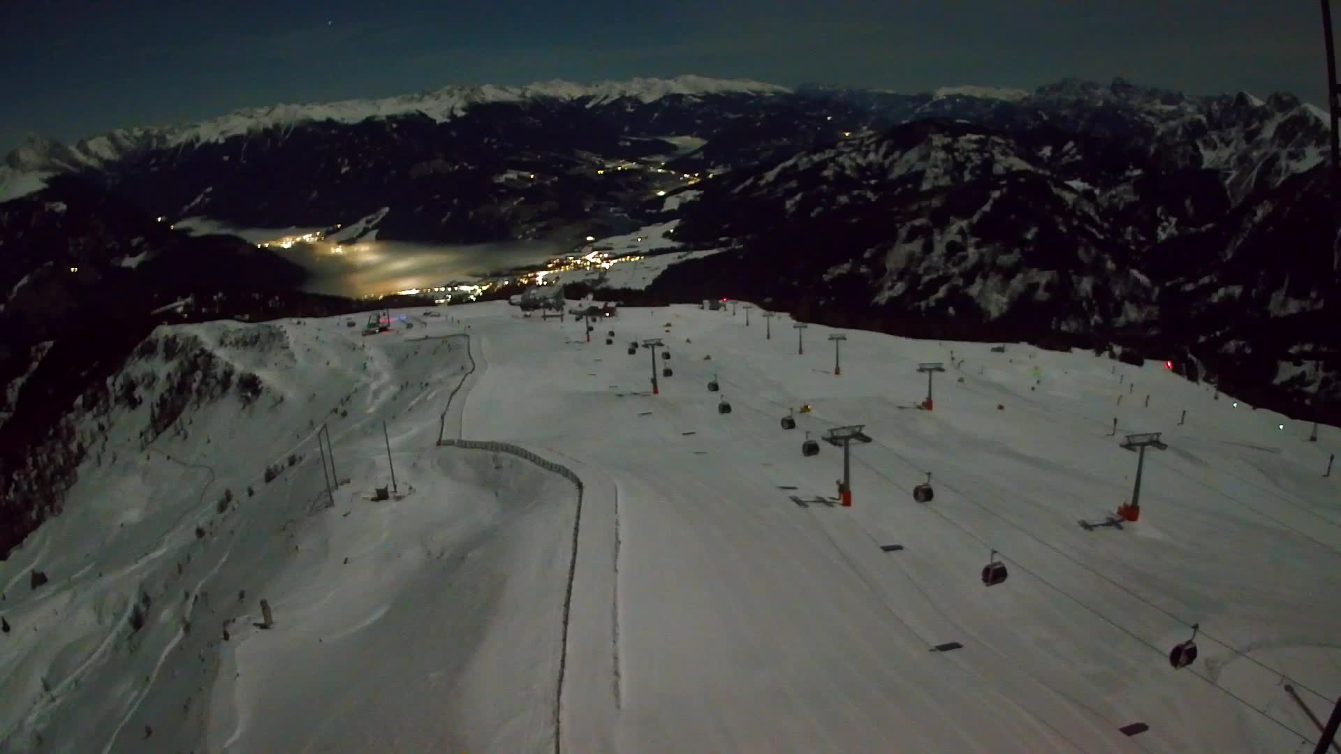 Kronplatz-Gipfel | Blick nach Olang – Valdaora