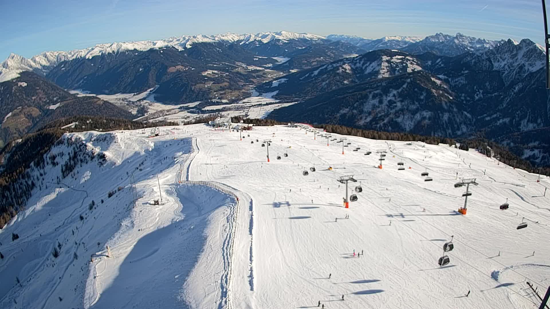 Sommet du Kronplatz | vue sur Valdaora – Olang