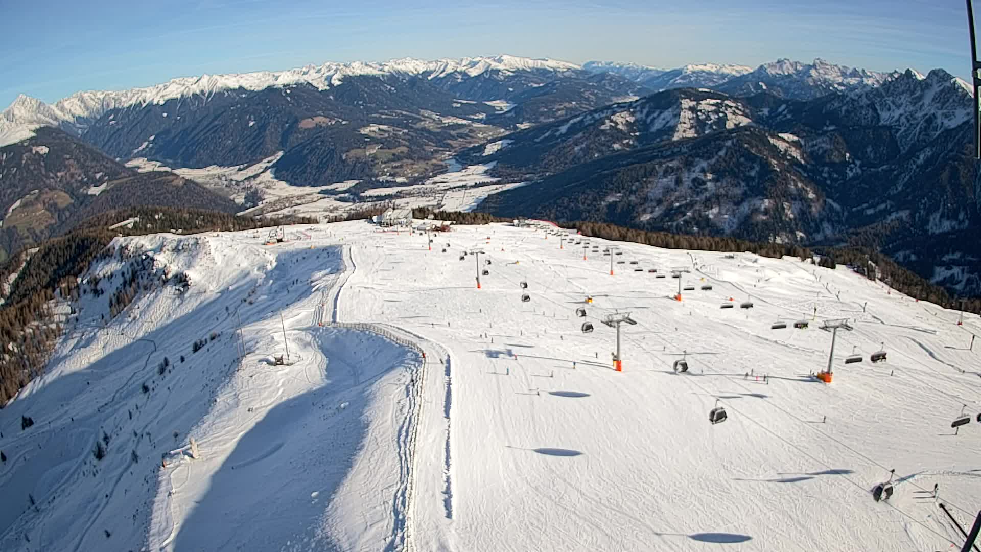 Kronplatz vrh | pogled na Valdaora – Olang
