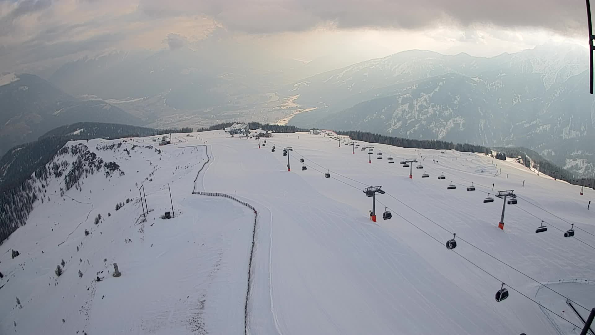 Sommet du Kronplatz | vue sur Valdaora – Olang