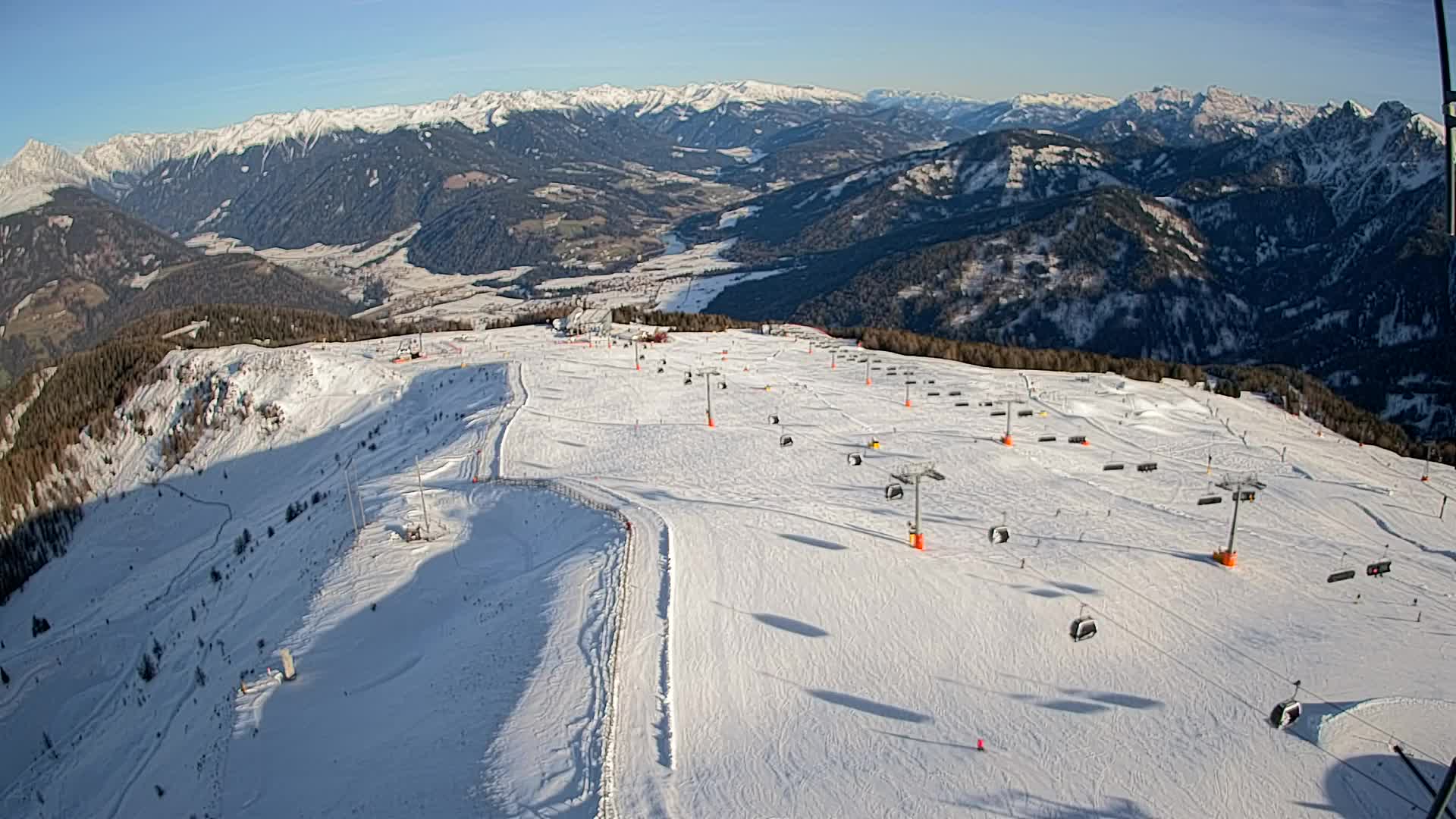 Sommet du Kronplatz | vue sur Valdaora – Olang