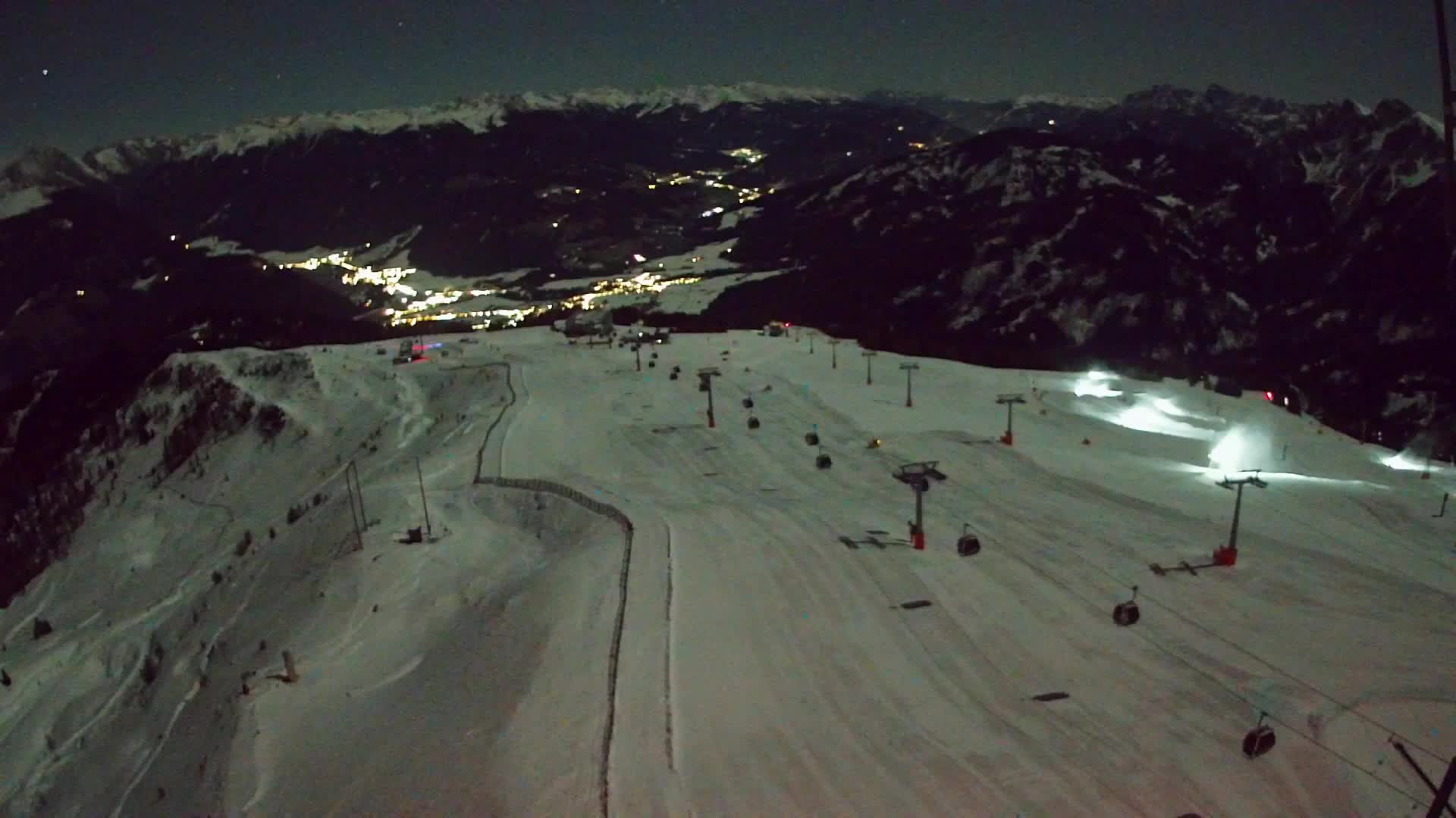 Kronplatz-Gipfel | Blick nach Olang – Valdaora