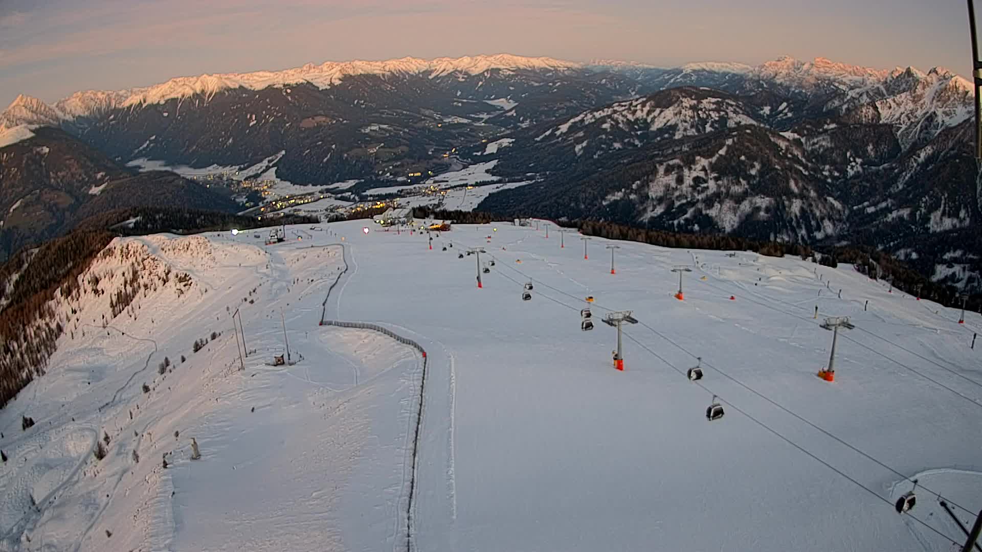 Kronplatz vrh | pogled na Valdaora – Olang