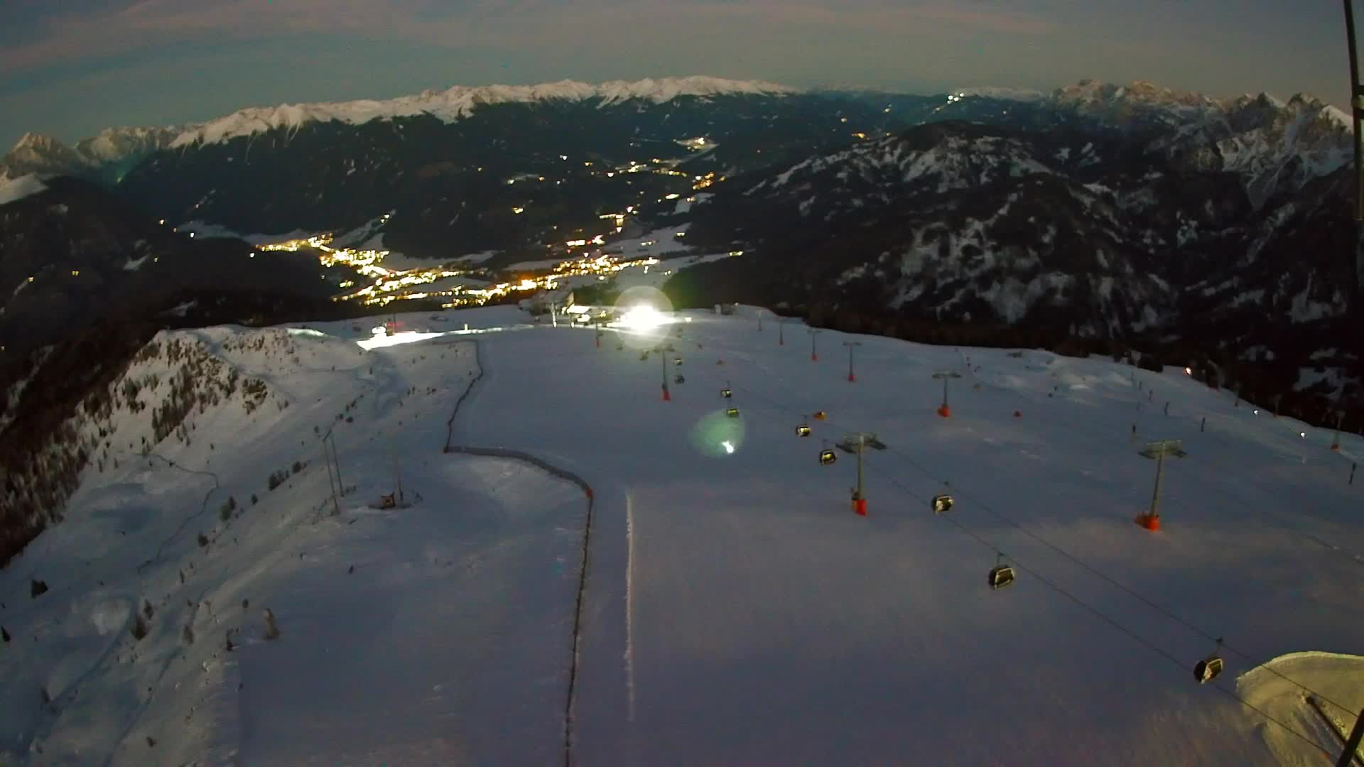 Kronplatz vrh | pogled na Valdaora – Olang