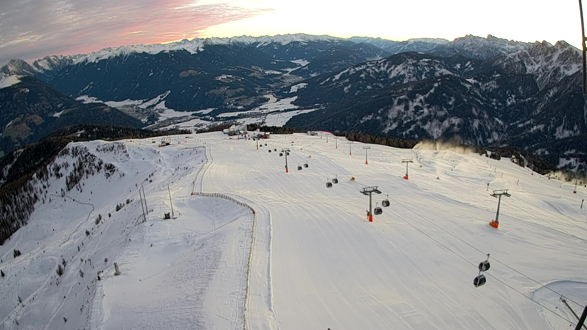 Kronplatz vrh | pogled na Valdaoro – Olang