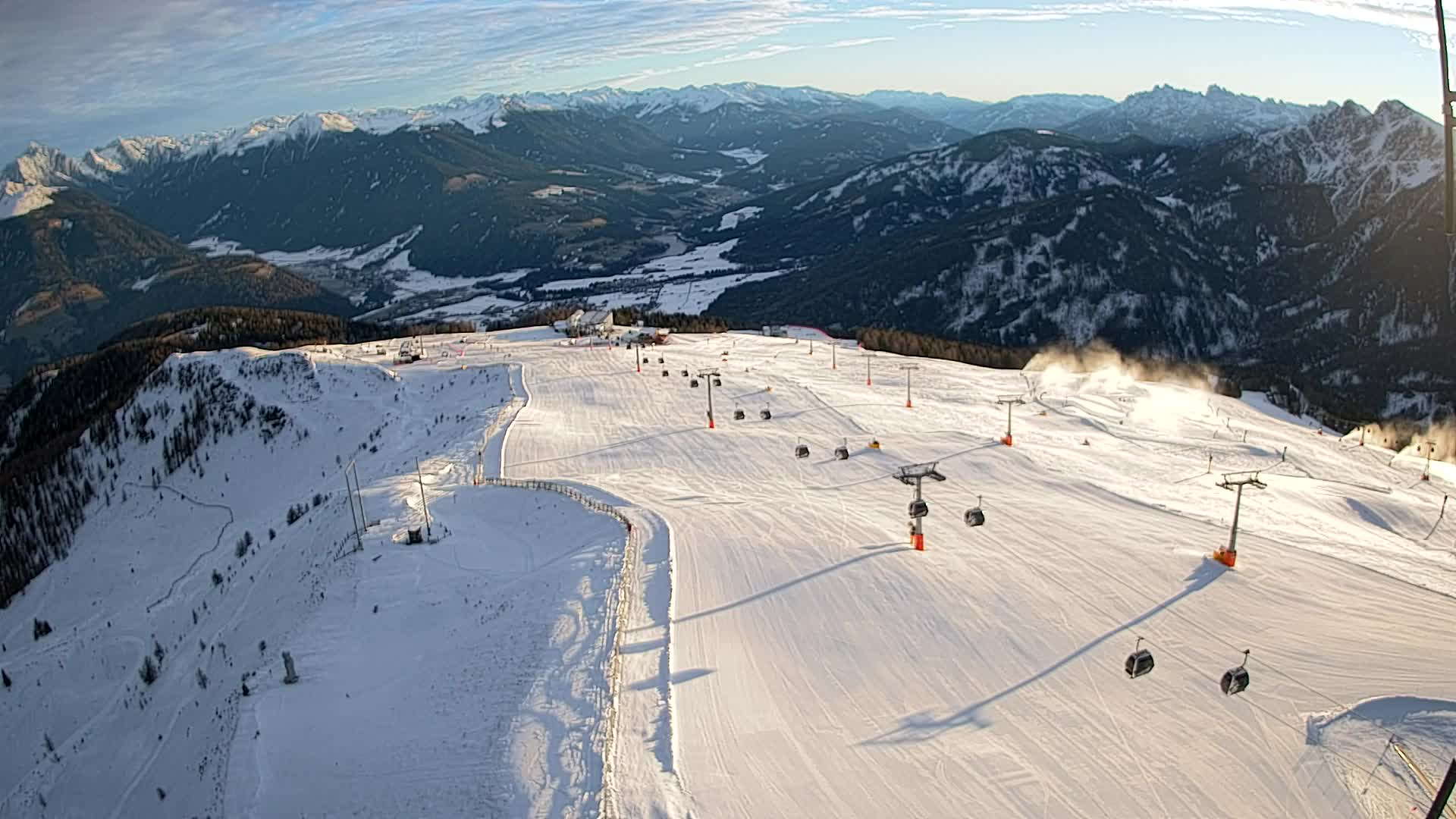 Sommet du Kronplatz | vue sur Valdaora – Olang