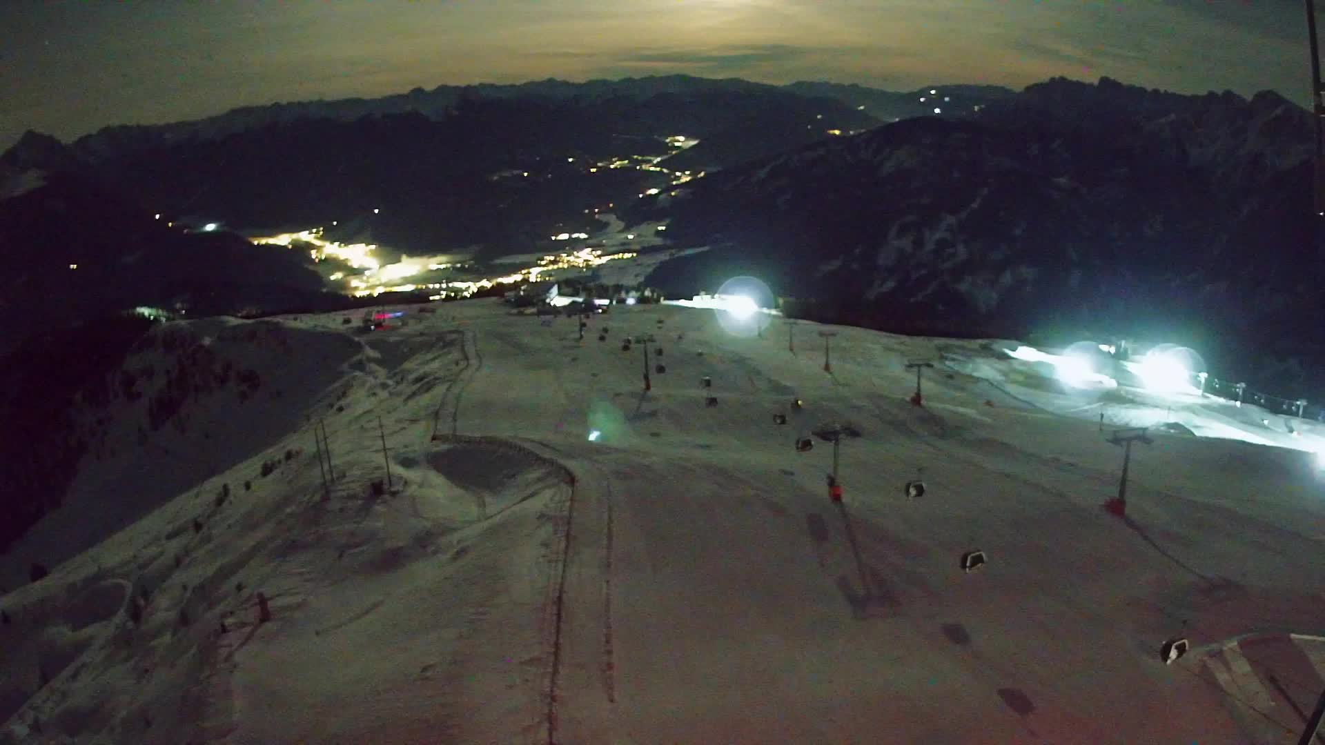 Kronplatz vrh | pogled na Valdaora – Olang