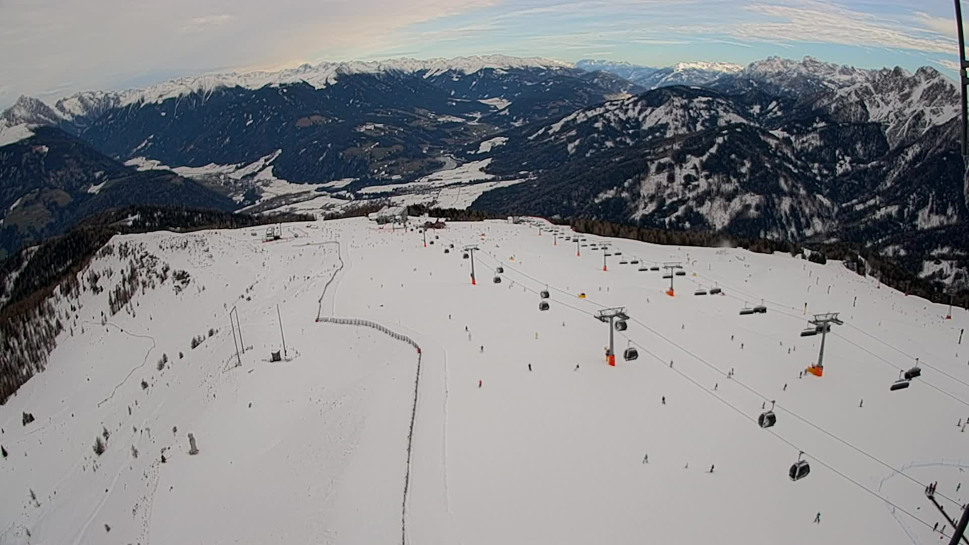 Sommet du Kronplatz | vue sur Valdaora – Olang